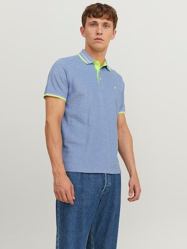 Jack & Jones Poloshirt "JJEPAULOS POLO SS NOOS", mit Logo Stickerei günstig online kaufen