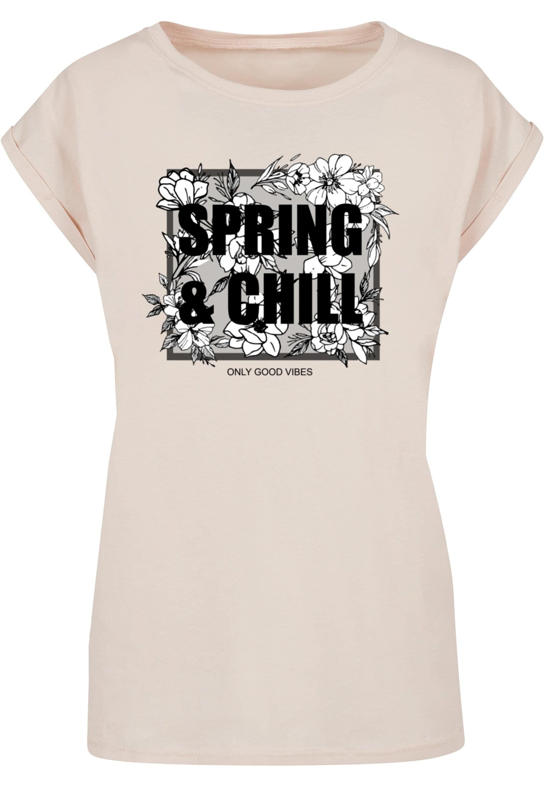 Merchcode T-Shirt »Damen Ladies Tee«, bestellen | Spring Extended (1 Shoulder And tlg.) für BAUR Chill