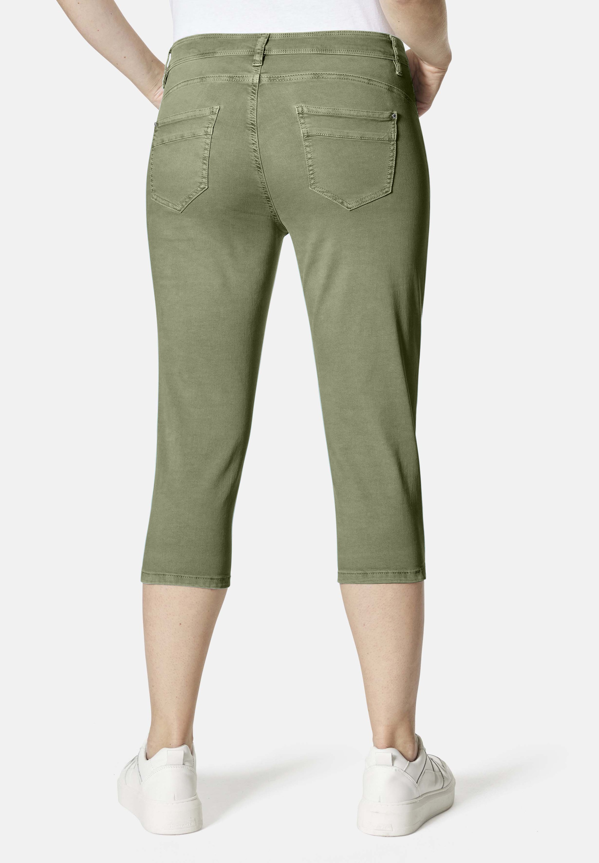 STOOKER WOMEN 7/8-Jeans »LIMA Boyfriend Fit Capri«, Boyfriend Fit Casual Twill Capri Hose für Damen