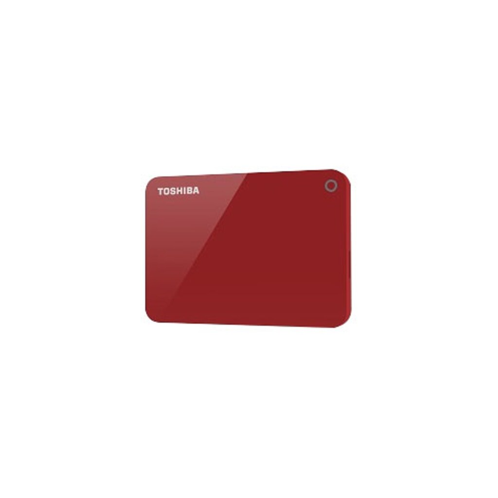 Toshiba externe HDD-Festplatte »Canvio Advance 1TB Red«, 2,5 Zoll, Anschluss USB