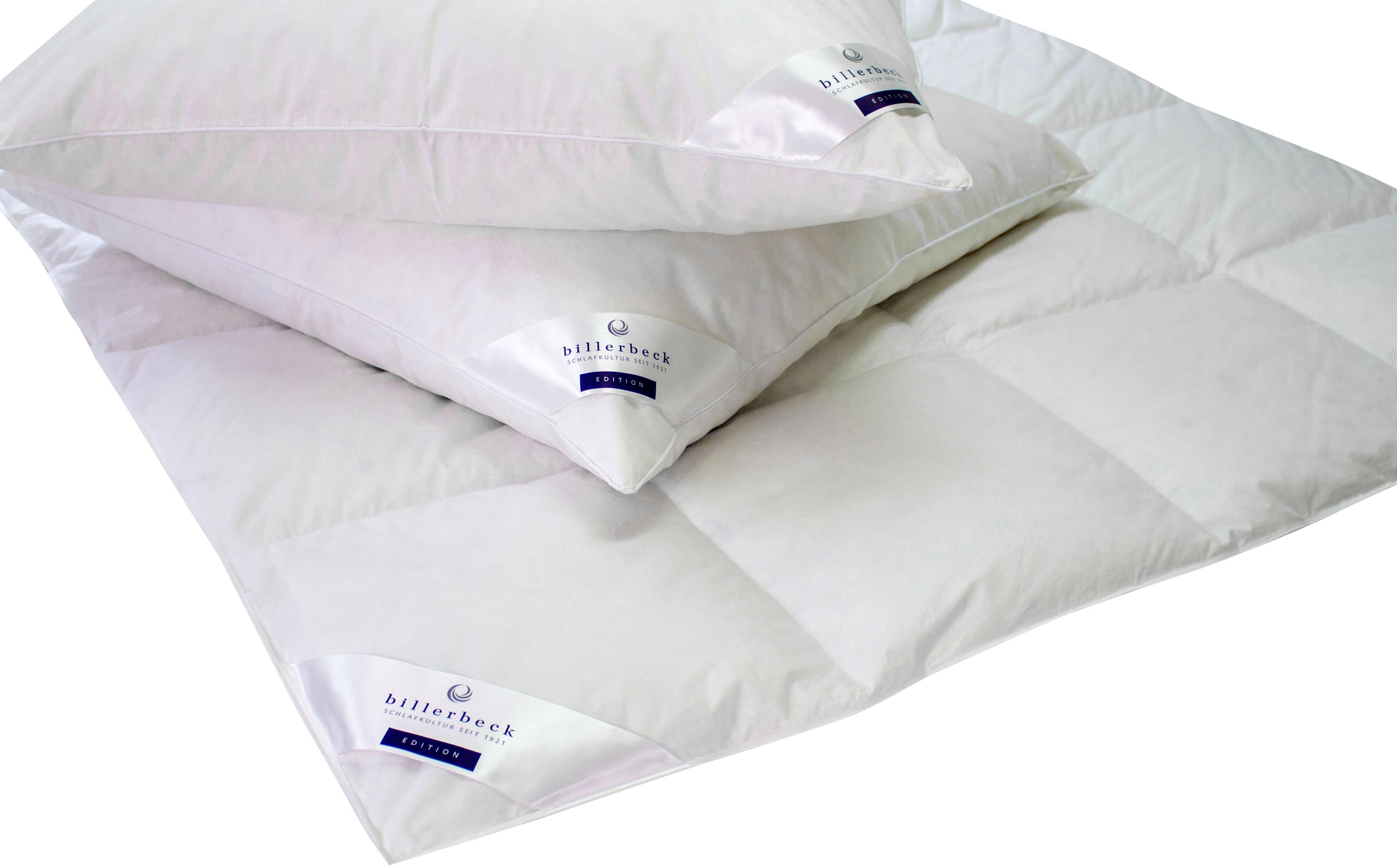 Thumbnail - billerbeck Daunenbettdecke "Enisa 80, Bettdecke in 135x200, 155x220, 200x200 cm" warm Füllung 80Daunen20Federn 1 Stk. tl...