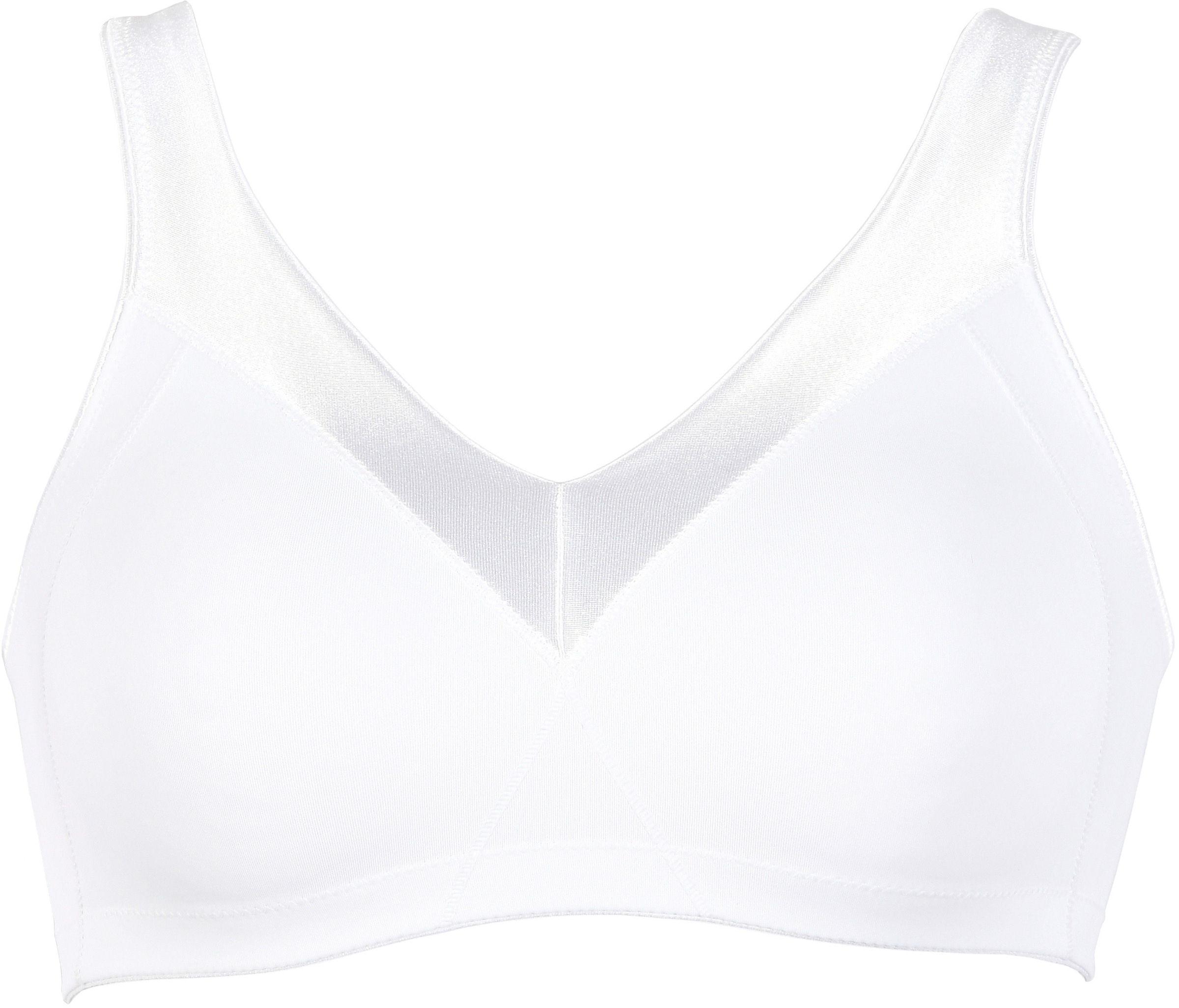 Naturana Minimizer-BH "Minimizer" 1 Stk. mit Glanzband, Shaping-Effekt, breite Träger, feminin, ohne Bügel