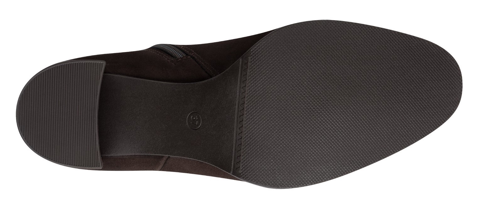 MARCO TOZZI Stiefelette  , Blockabsatz, Ankleboots mit modischer Zierschnalle