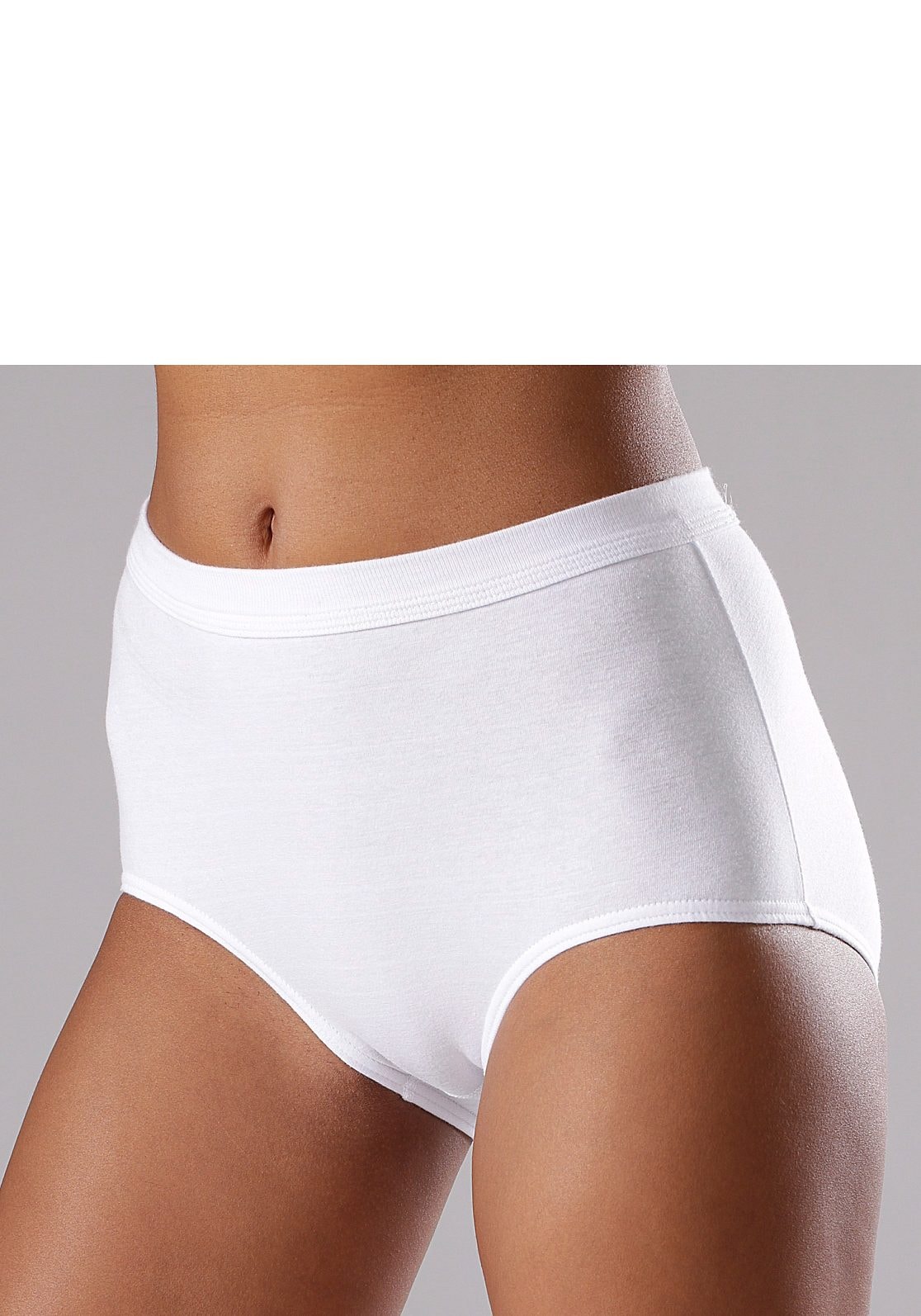petite fleur Taillenslip, (4er-Pack), aus elastischer Baumwoll-Qualität