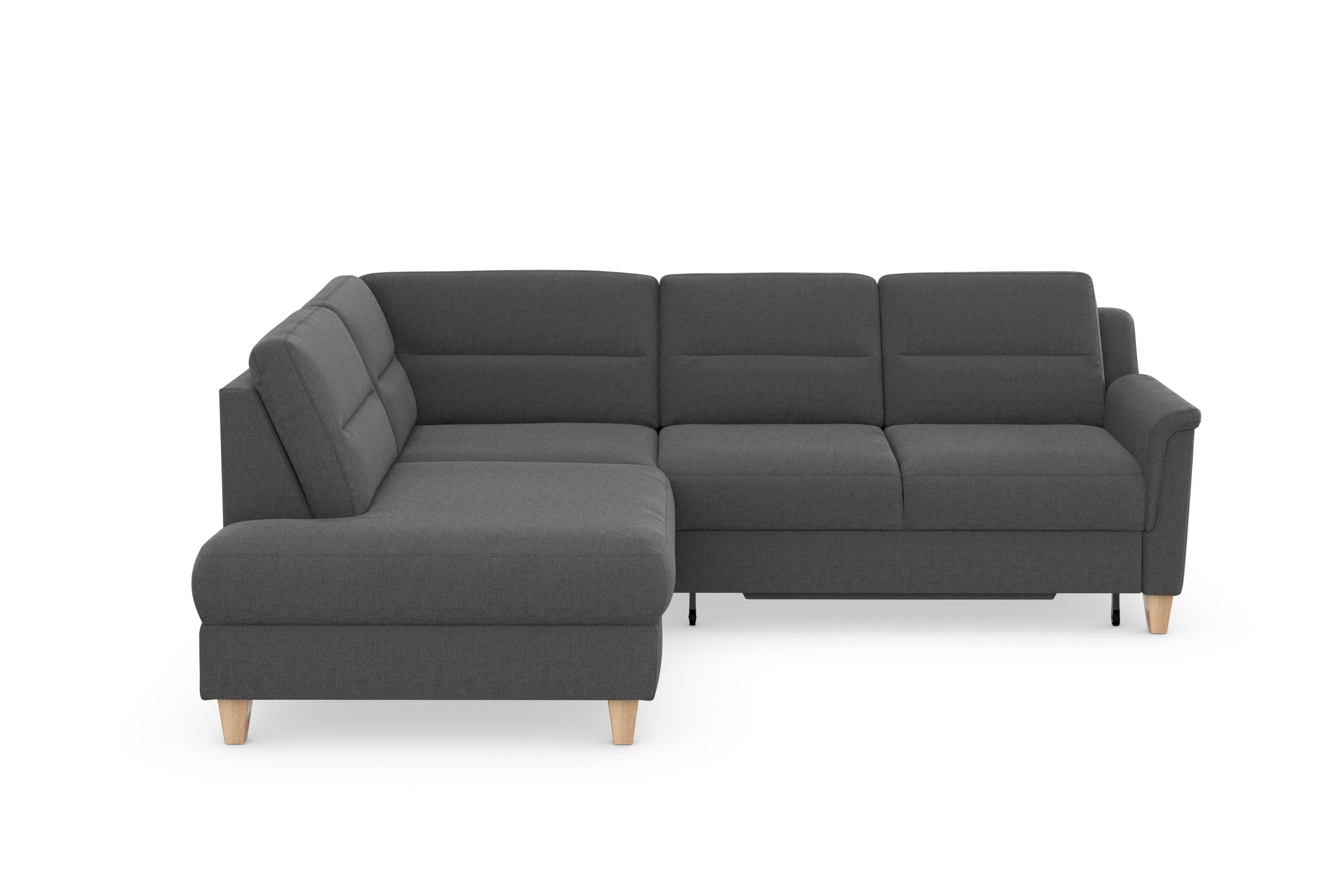 sit&more Ecksofa "Farö L-Form" inklusive Federkern, wahlweise mit Bettfunkt günstig online kaufen