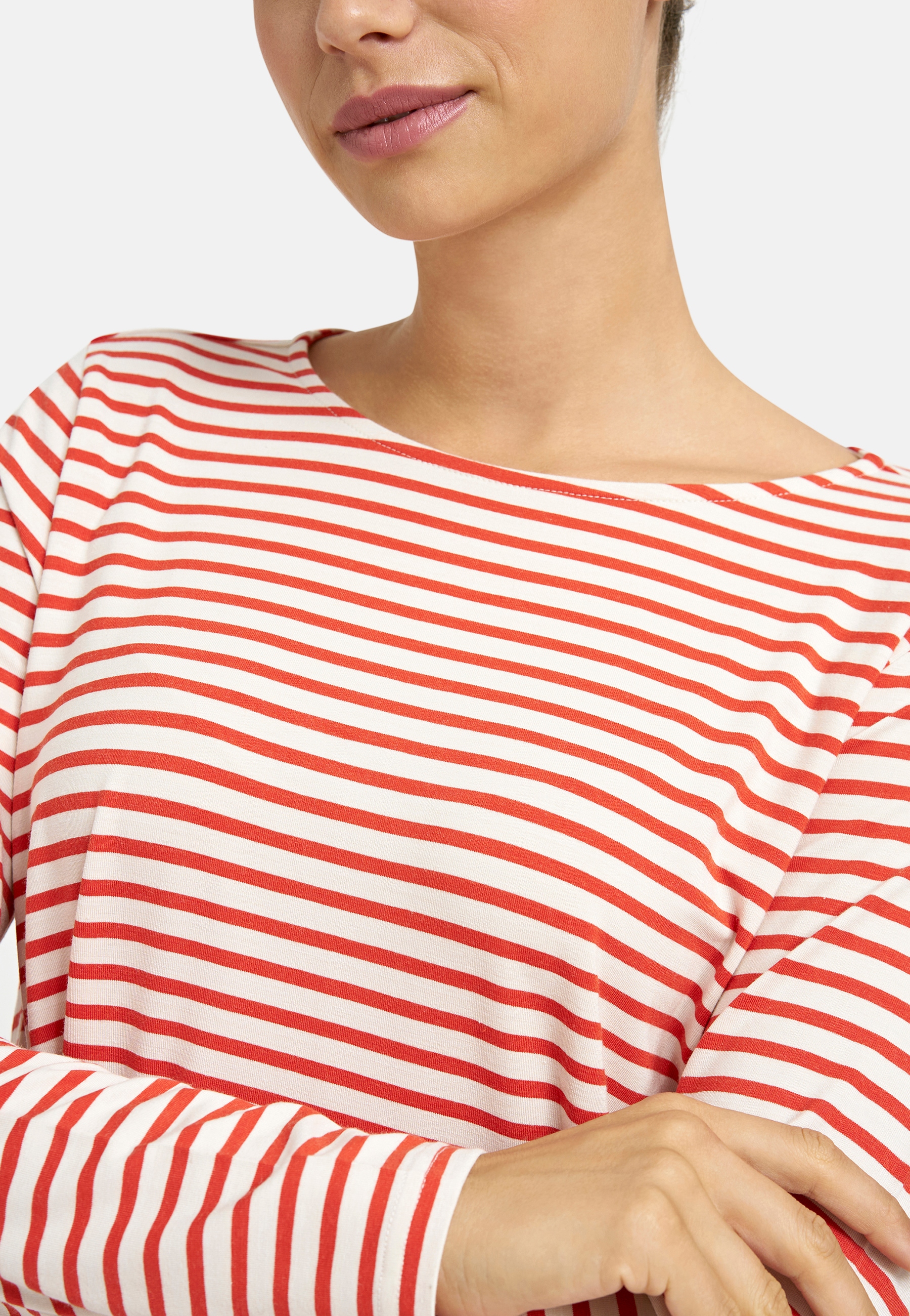 Milano Italy Langarmshirt mit Seitenschlitze