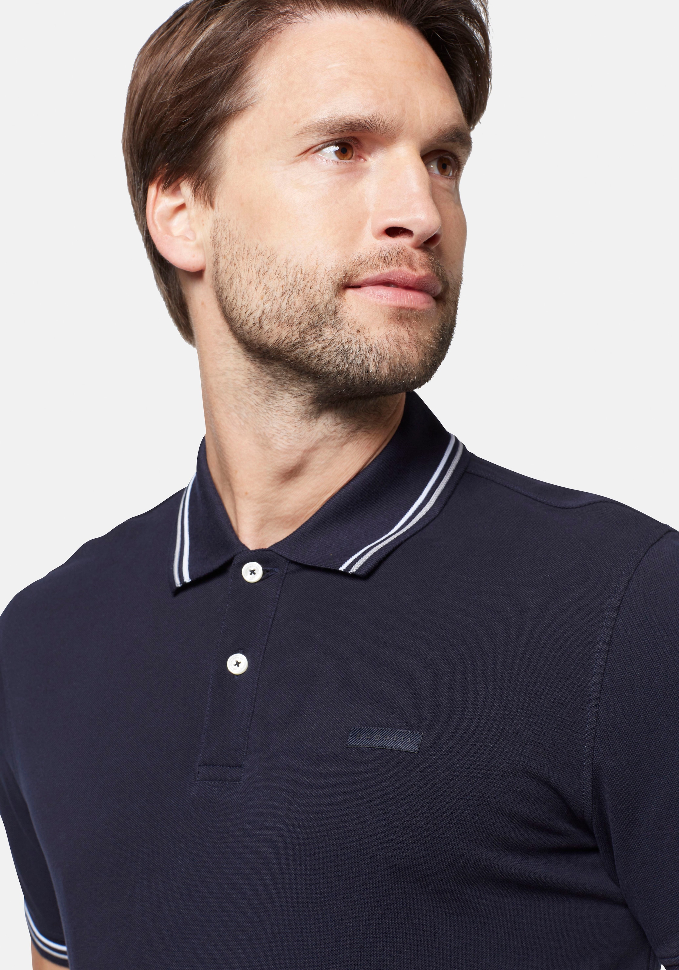 bugatti Poloshirt, mit sportiven Kontraststreifen ▷ kaufen | BAUR