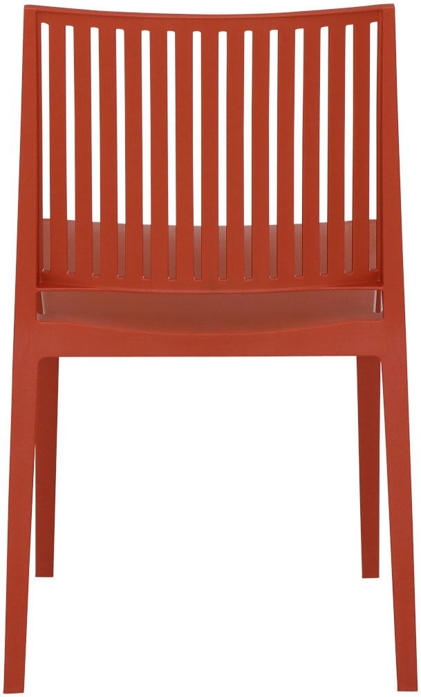 Siena Garden Gartensessel »Lane 2er Set Stapelstuhl brick« Set, 2 Stk. tlg. Gestell, Polypropylen/Glasfaser