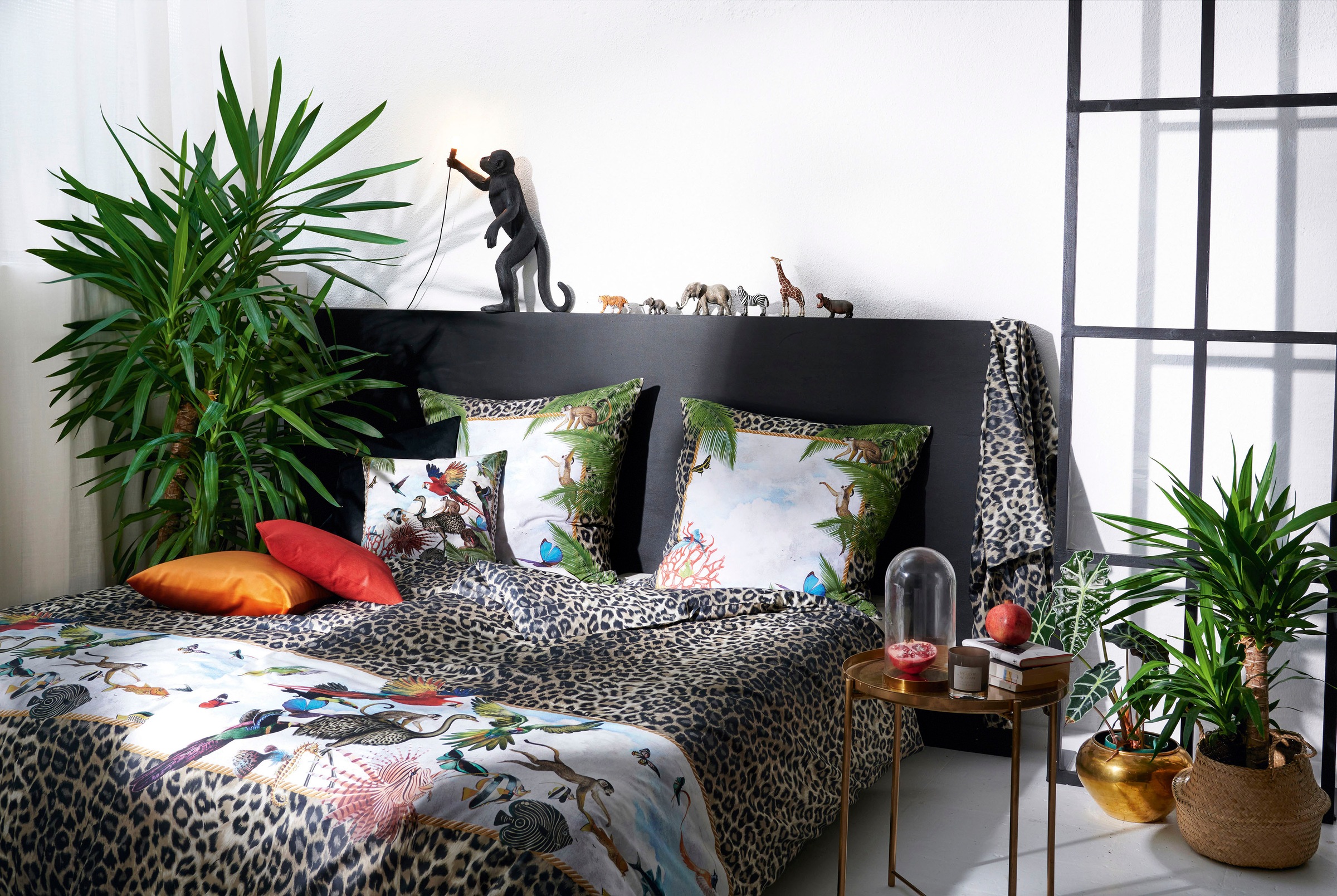 APELT Bettwäsche "Louis" 2 Stk. Herbstliches Rosen-und Herbstblumen-Motiv, günstig online kaufen