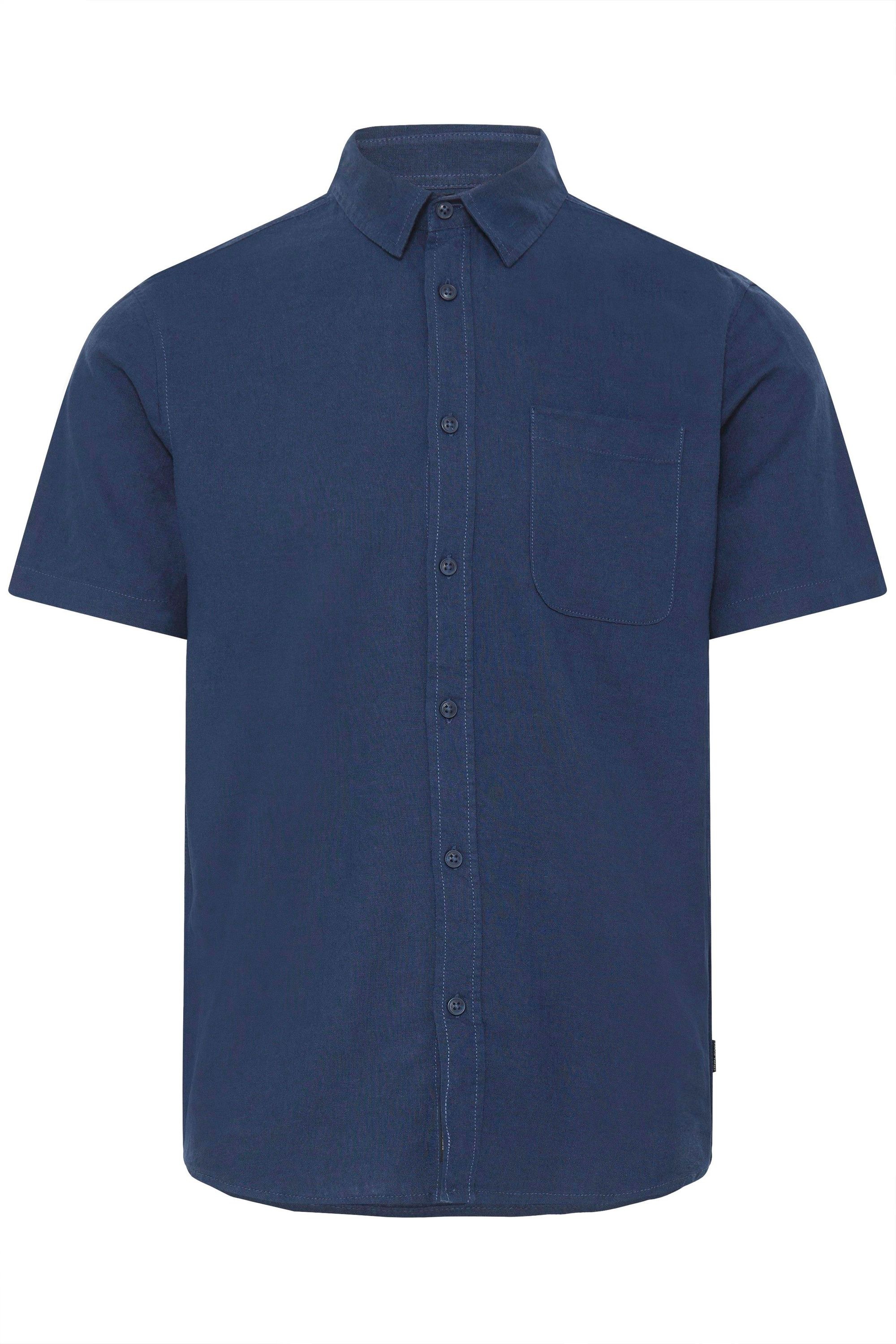 Blend Leinenhemd "BHMLins" Stilvolles Kurzarmhemd aus Leinenmix günstig online kaufen