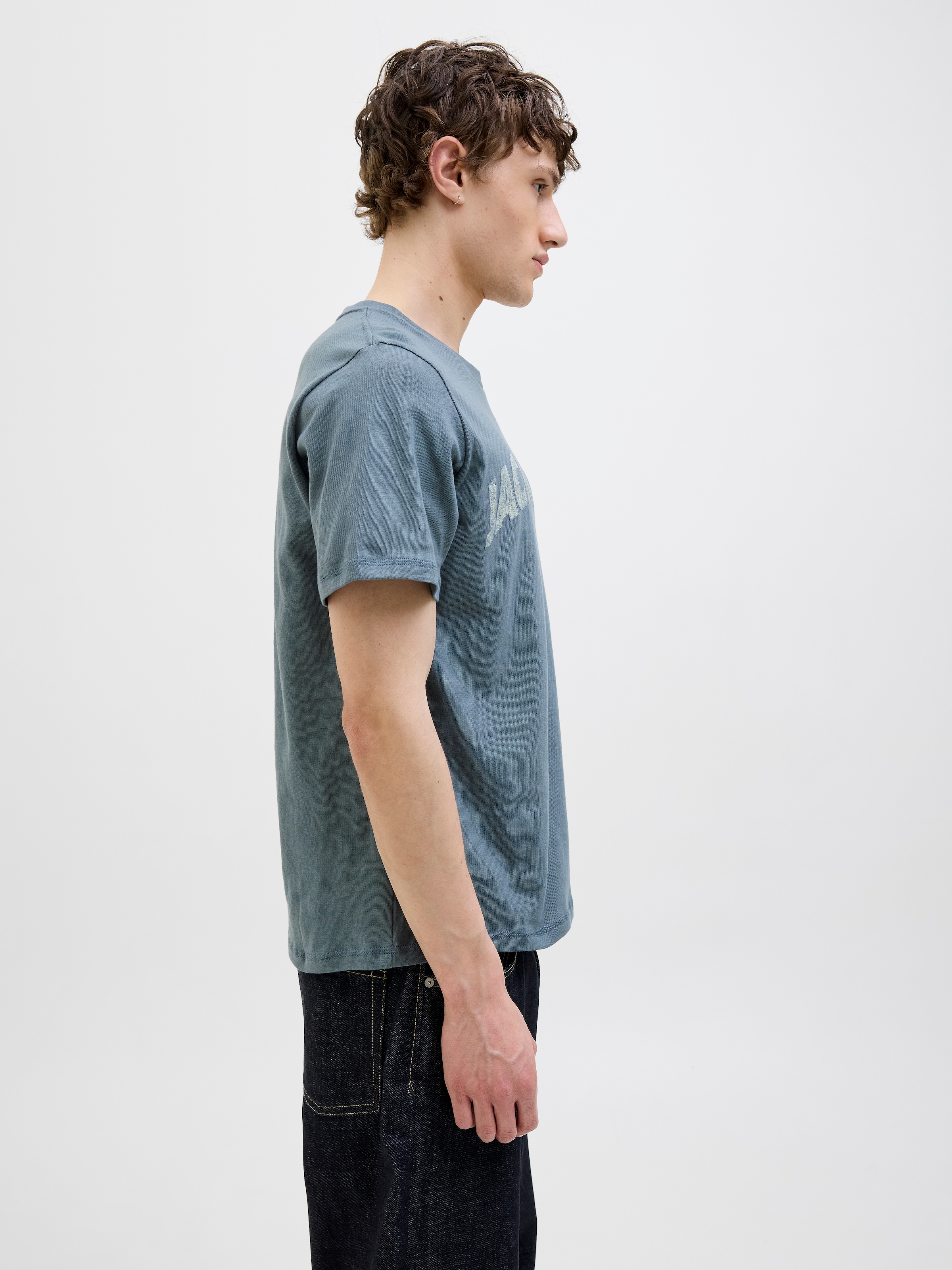 Jack & Jones PlusSize Print-Shirt »JORALMERIA BOLD BRANDING TEE SS CN PLS«, mit Logo Print