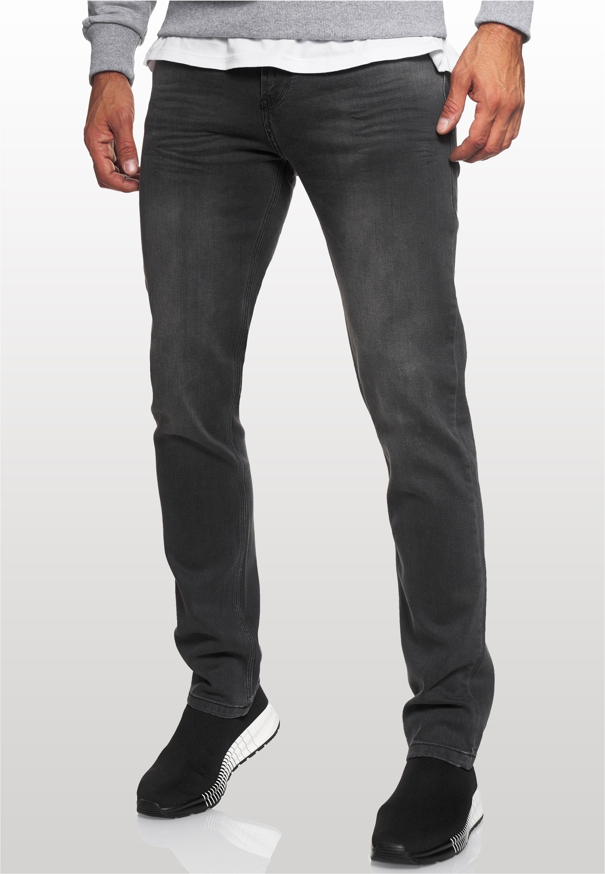 Thumbnail - Rusty Neal Straight-Jeans "MELVIN" im klassischen 5-Pocket-Stil