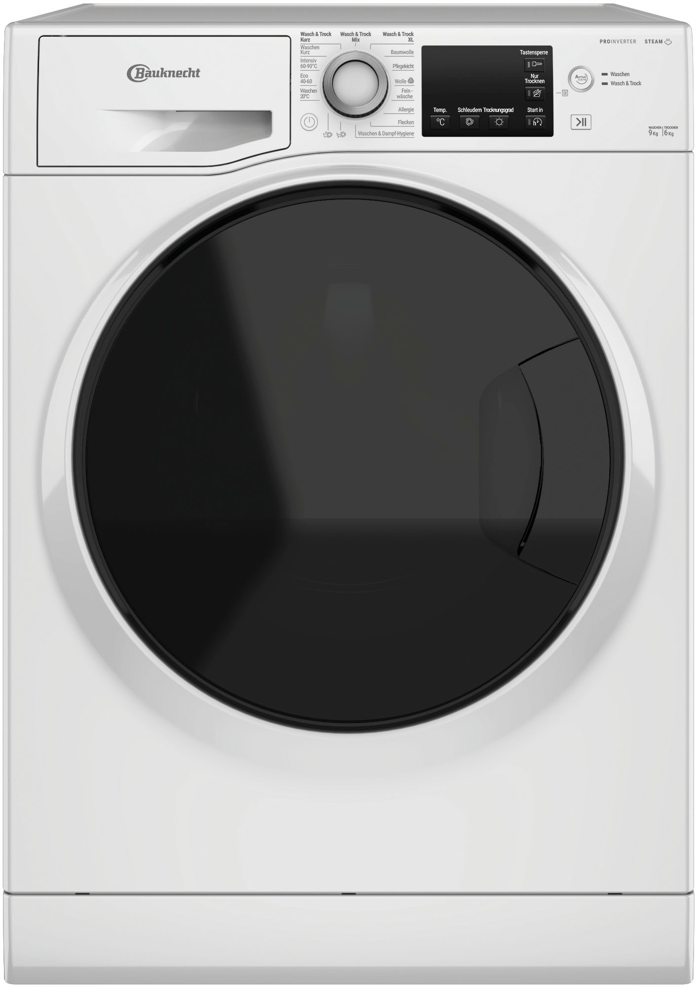 Thumbnail - BAUKNECHT Waschtrockner "WT Super Eco 9614 C" 9 kg /6 kg 75 dB(A)