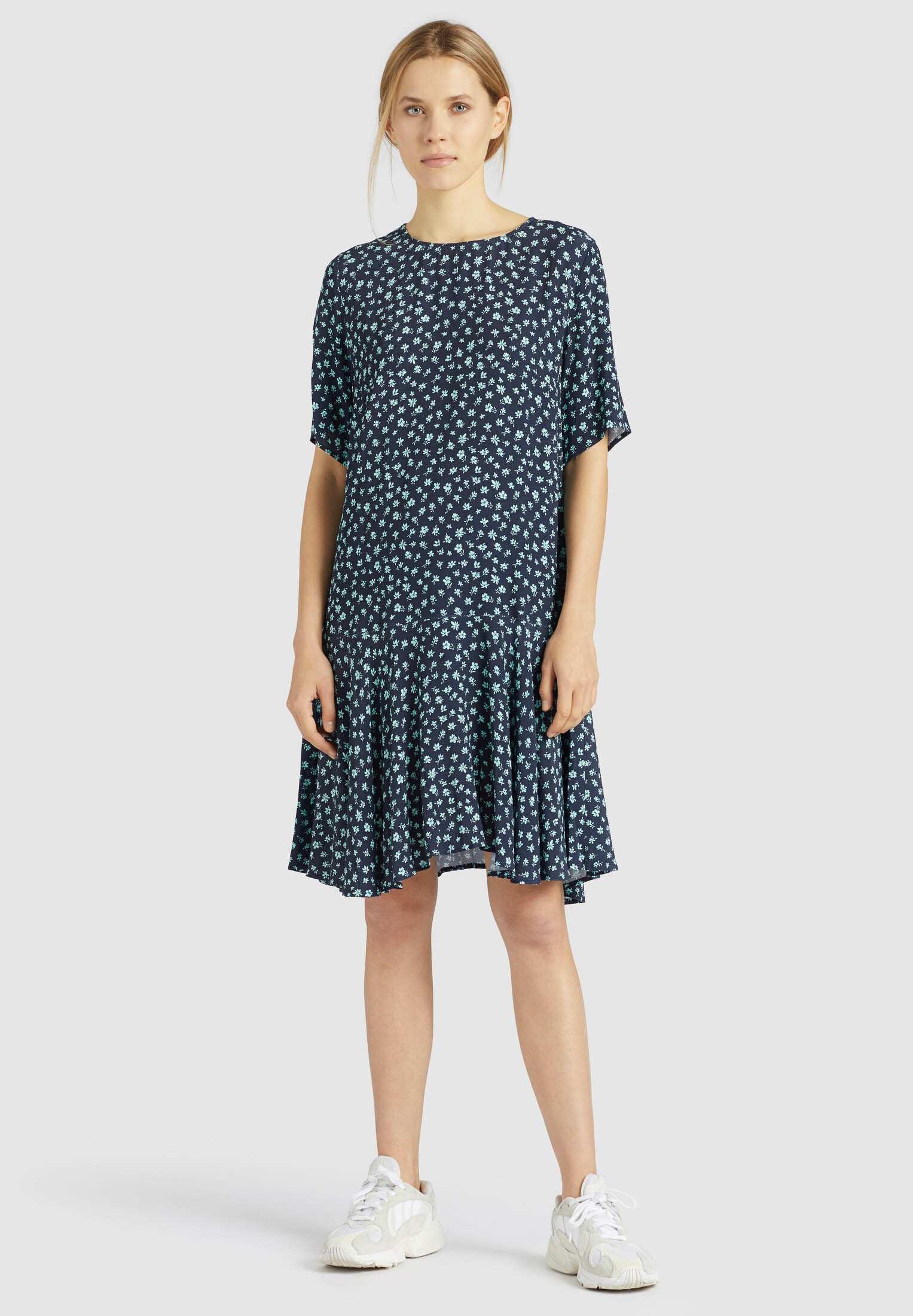 khujo Sommerkleid »khujo Kleid AVARU«, mit Volantsaum