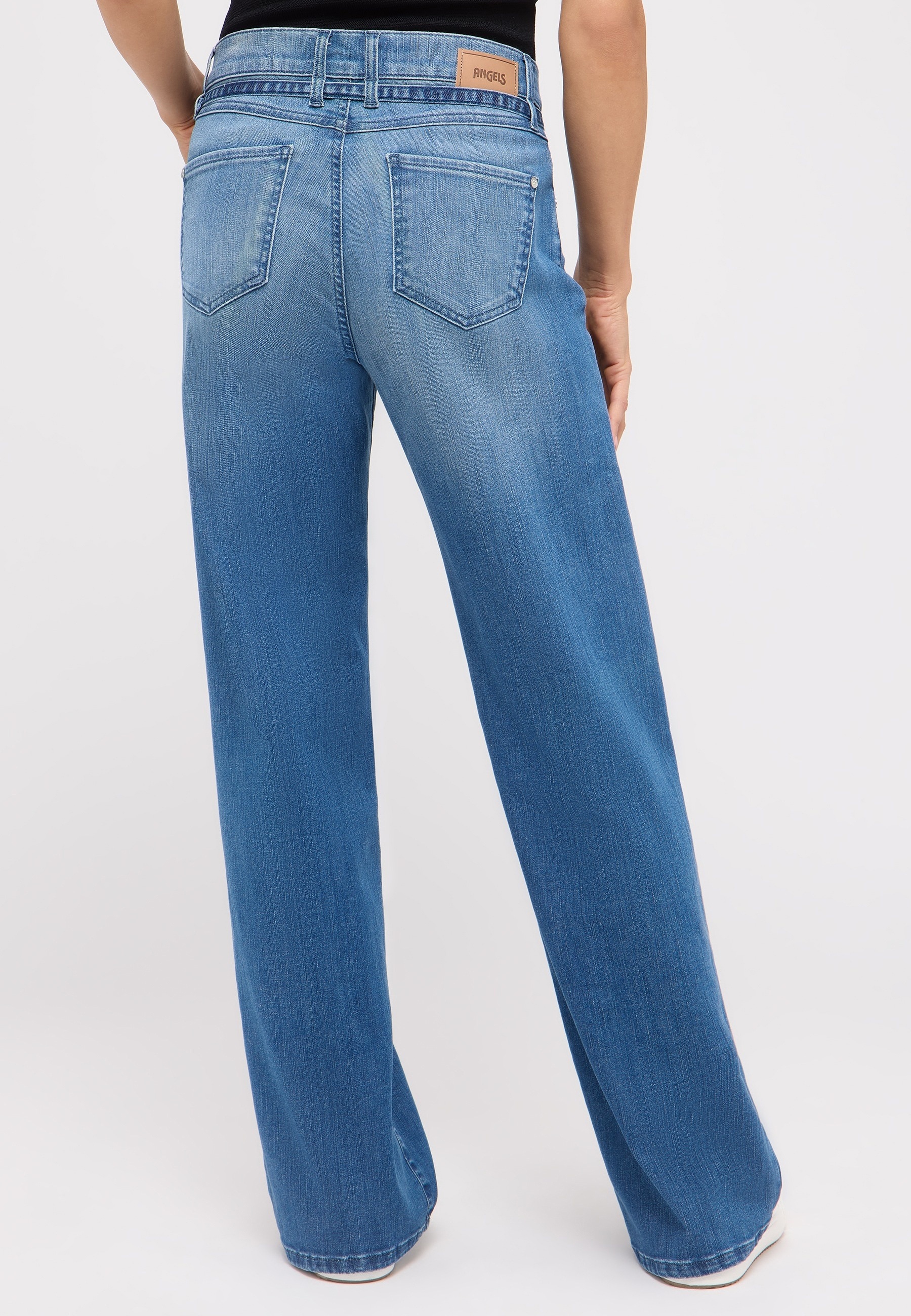 ANGELS Relax-fit-Jeans "LIZ BELT", mit integriertem Gürtel günstig online kaufen