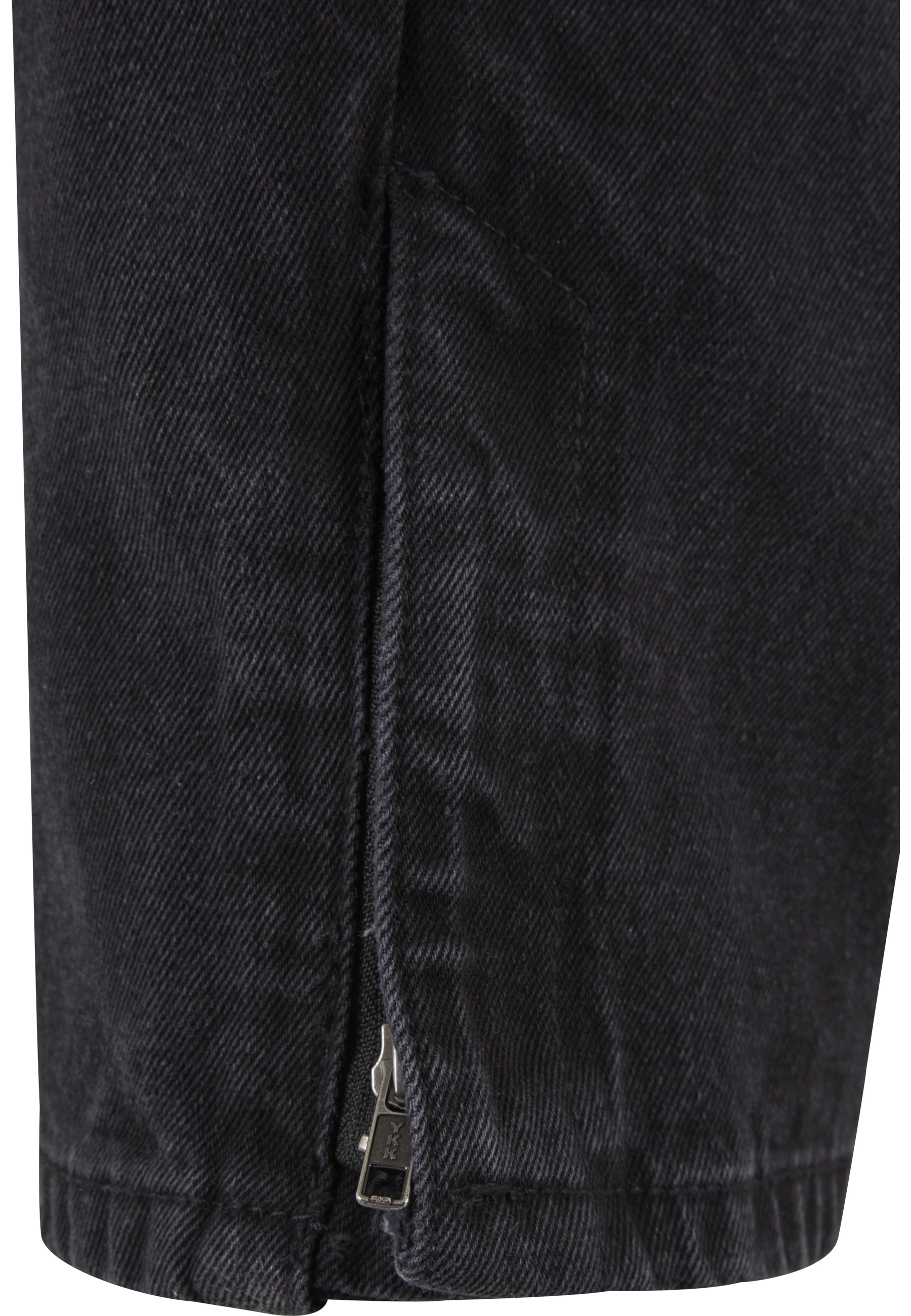 URBAN CLASSICS Bequeme Jeans »Urban Classics Herren Heavy Ounce Straight Fit Zipped Jeans«