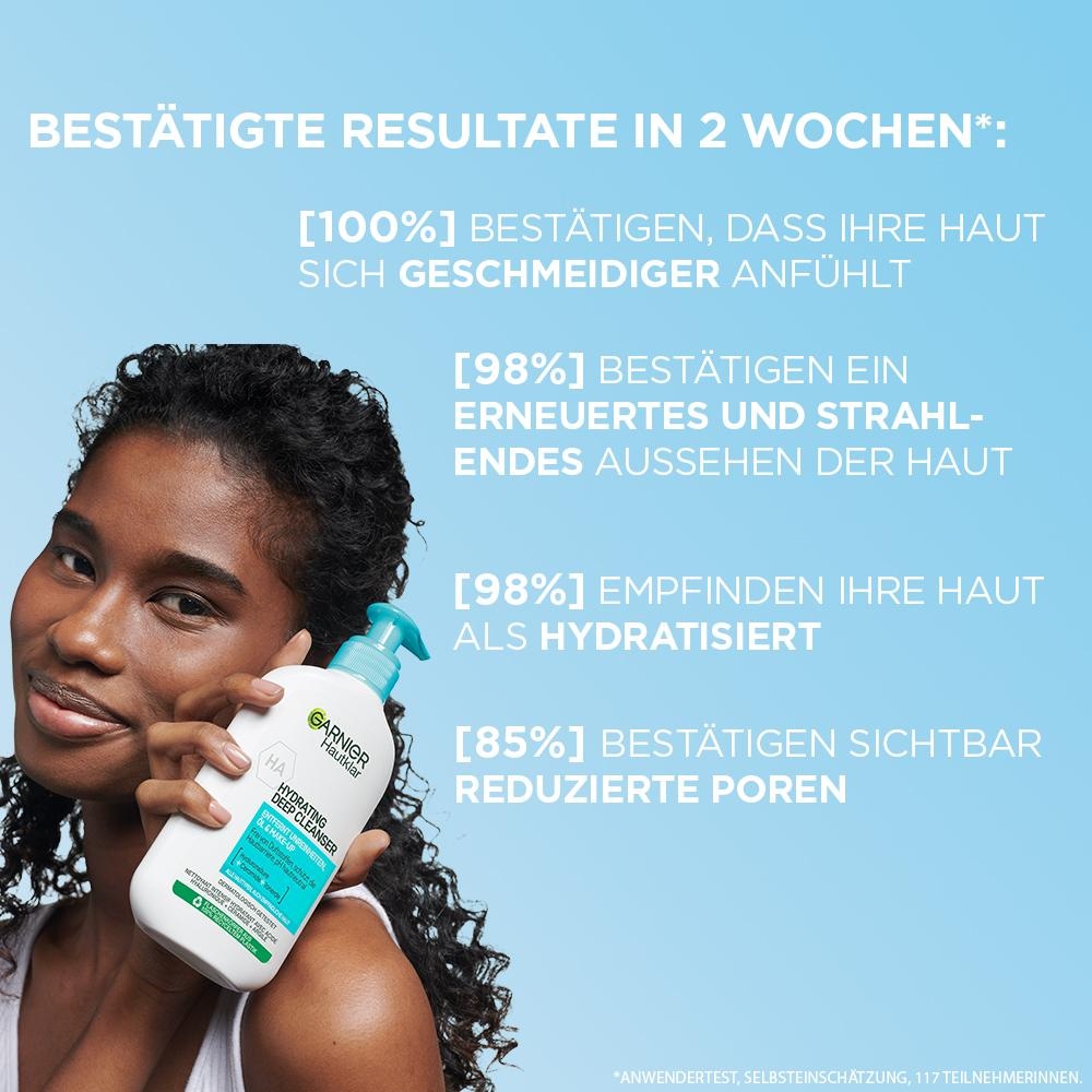 GARNIER Gesichtsreinigungsgel »Hautklar Hydrating Deep Cleanser«, mit Hyaluron