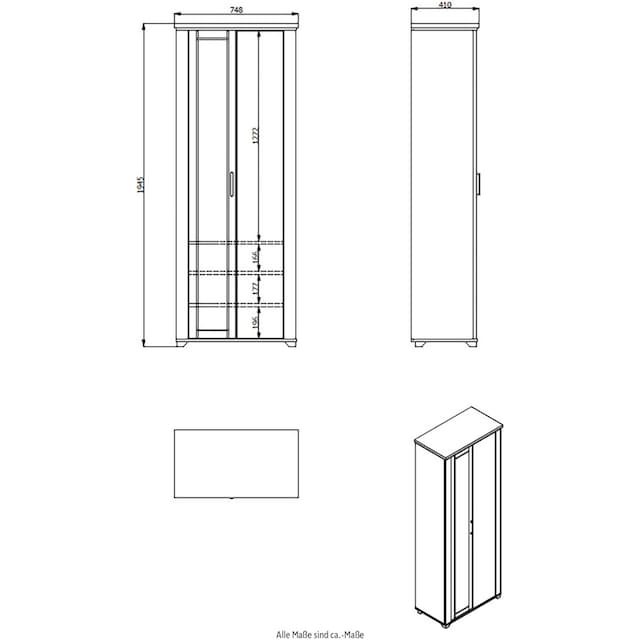 »Valencia« Home Garderobenschrank bestellen affaire | BAUR