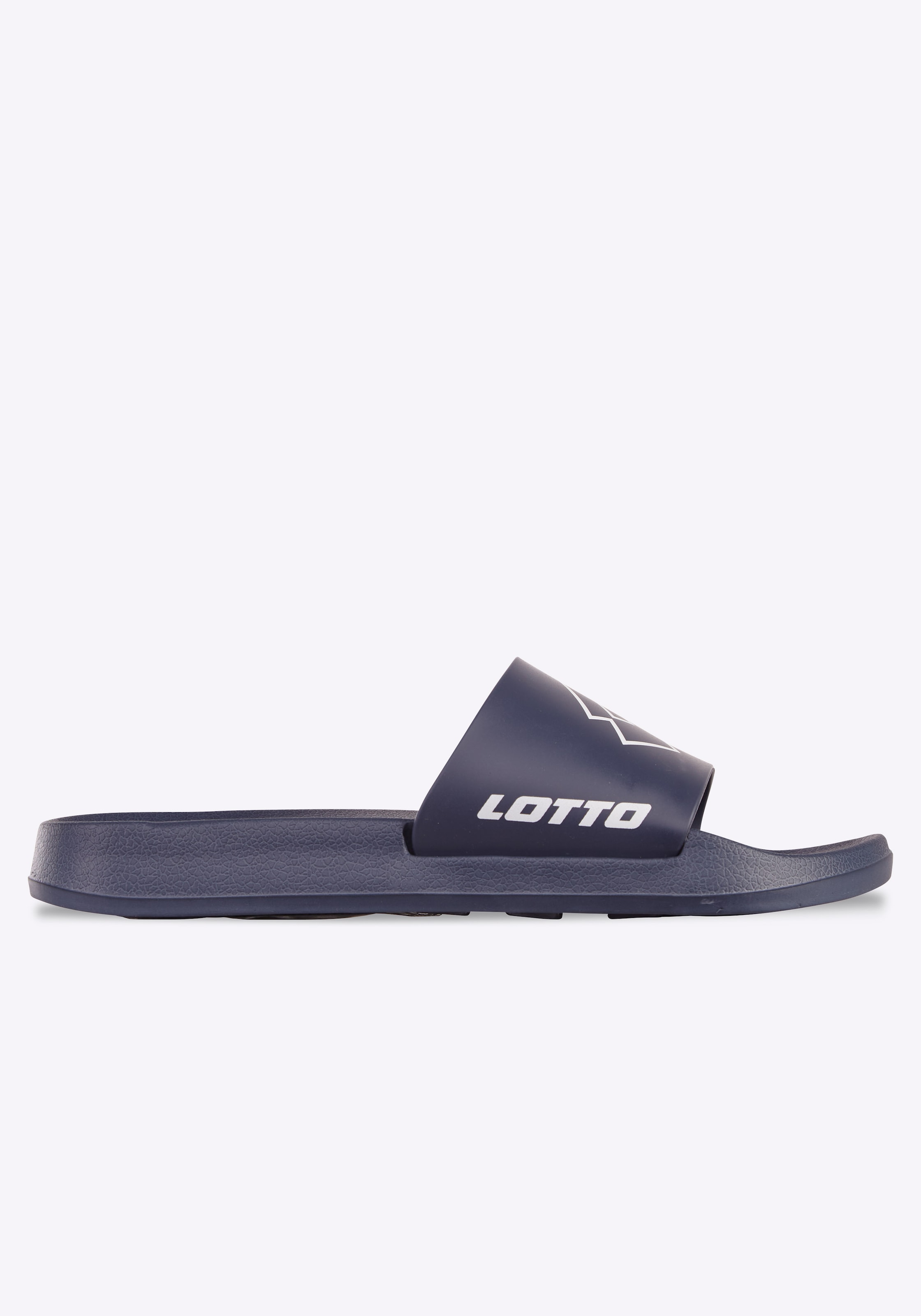 Badesandale LOTTO, Herren, Gr. 40, blau (navy, weiß), Synthetik, Schuhe, Badelatschen