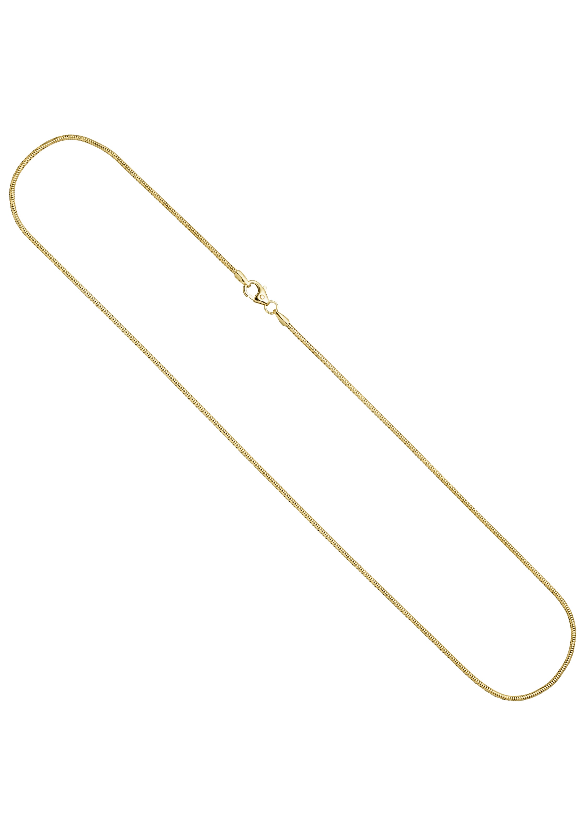 JOBO Goldkette, Schlangenkette 333 Gold 60 cm 1,4 mm