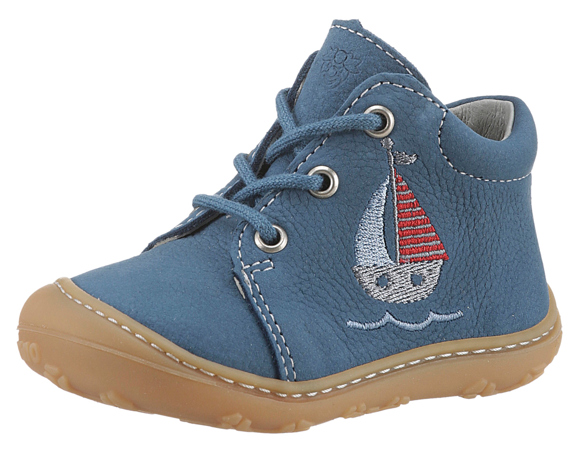 Lauflernschuh »MECKI WMS: mittel«, Babyschuh, Schnürschuh, Sneaker mit...