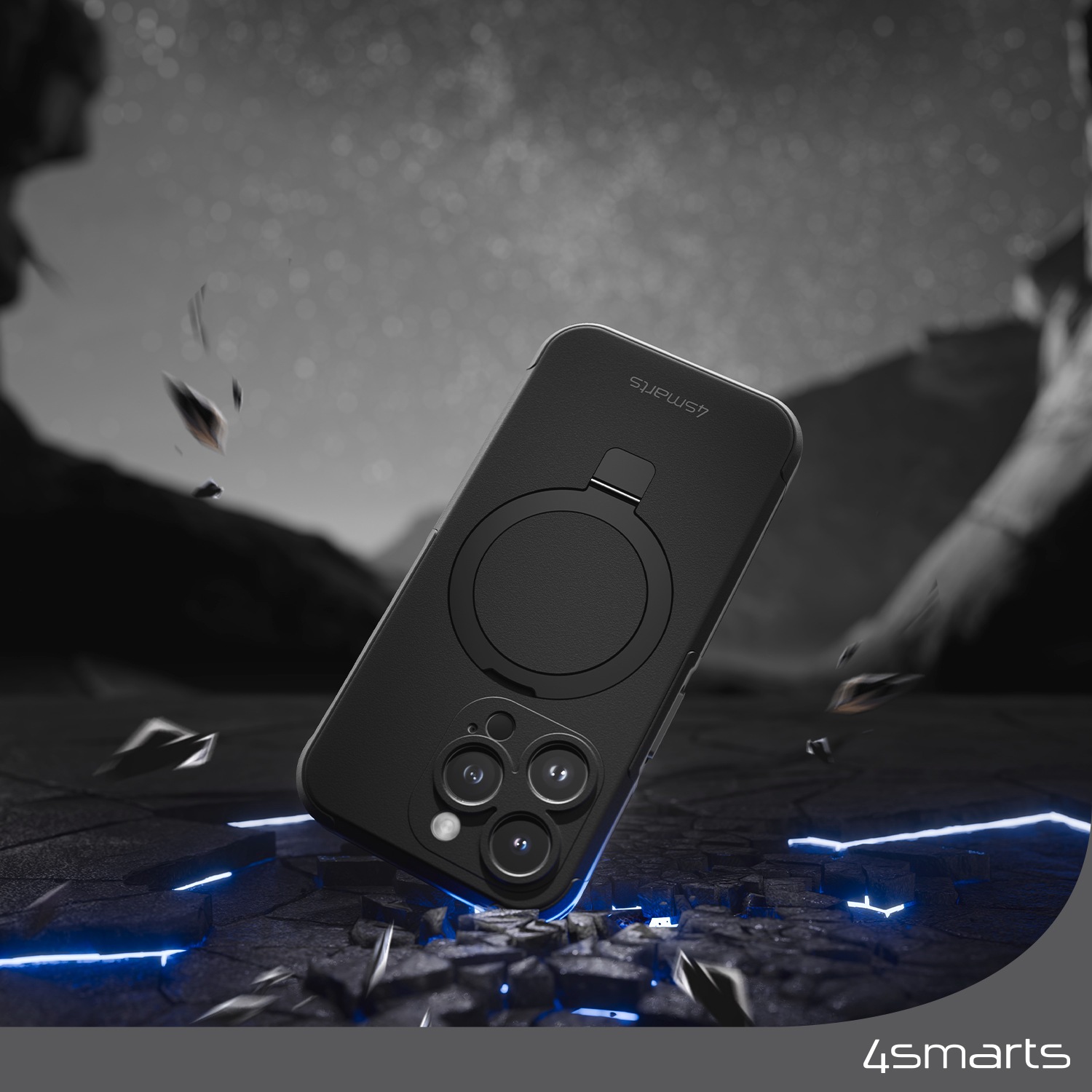 4smarts Backcover »Defend Case Magic Stand«, Apple iPhone 15 Plus, für iPhone 15 Plus
