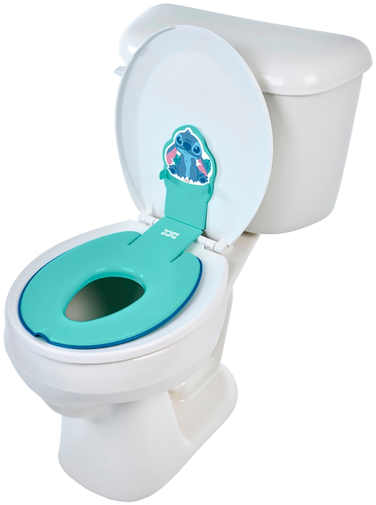 Bright Starts Toilettentrainer "Baby Flip & Sit Toilettensitz Disney Stitch"