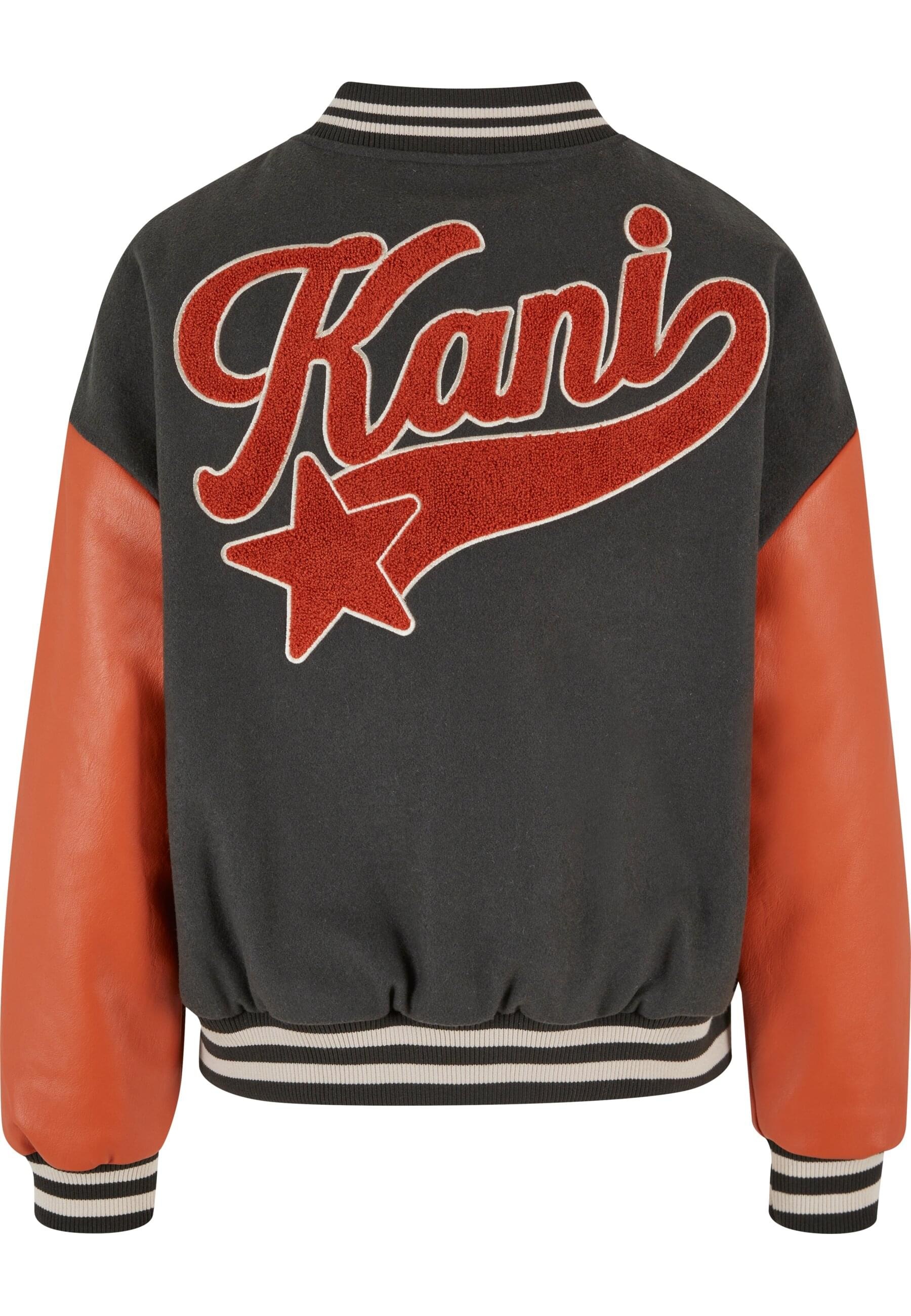 Karl Kani Collegejacke »Karl Kani Karl Kani Retro Patch Star Logo OS College Jacket«, (1 St.), ohne Kapuze