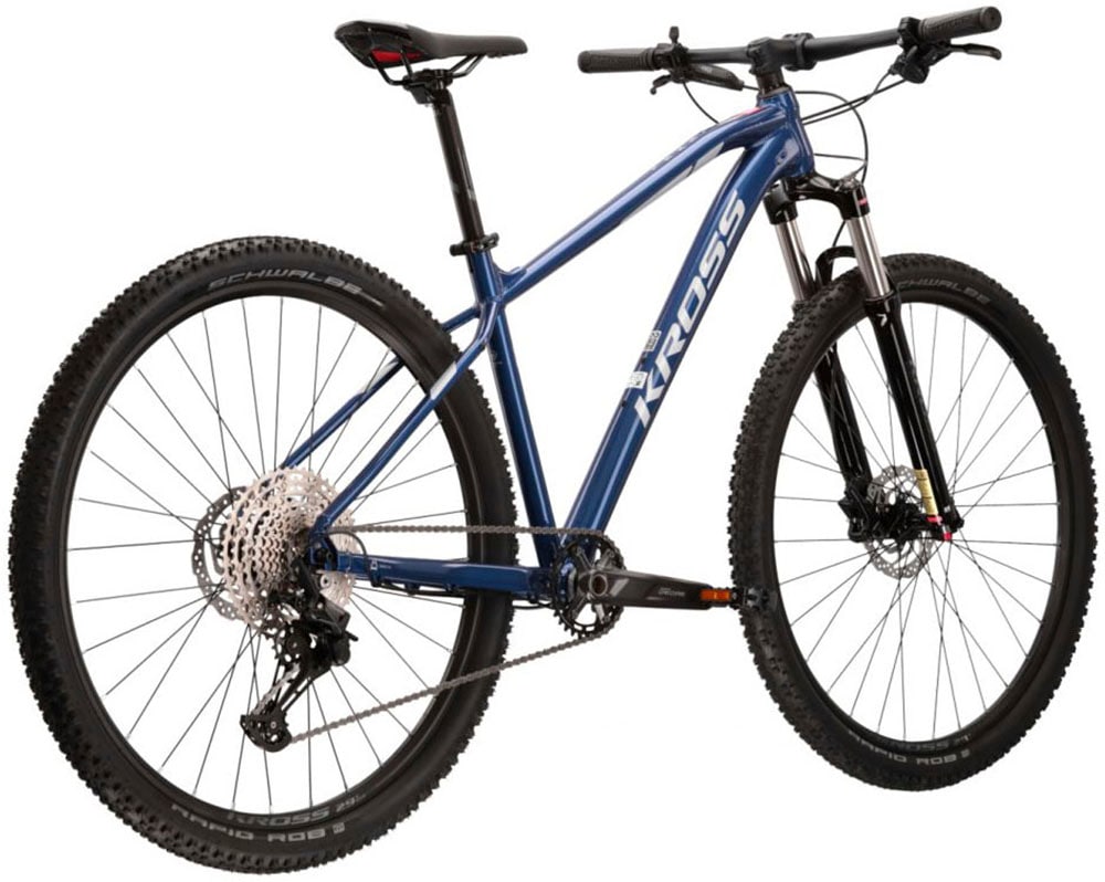 Kross Mountainbike »KROSS MTB Hardtail Level 5.0 29" blau 11 Gänge«, 11 Gang, Shimano, DEORE M5100 Schaltwerk, Kettenschaltung