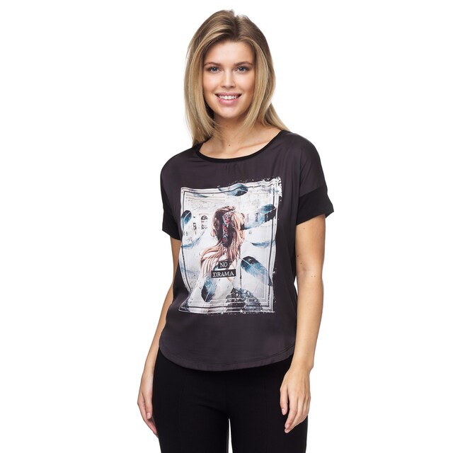 Decay T-Shirt, mit schickem Federmotiv für kaufen | BAUR