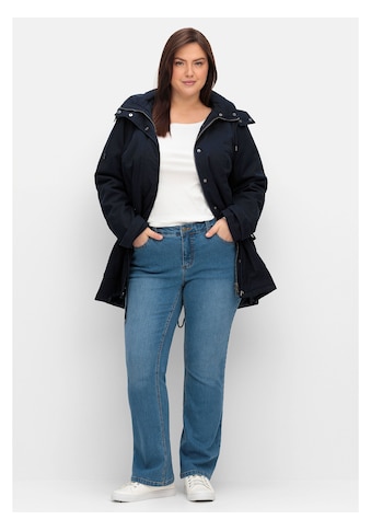 Bootcut-Jeans »Große Größen«, SUSANNE ideal bei viel Bauch und schmalen Beinen