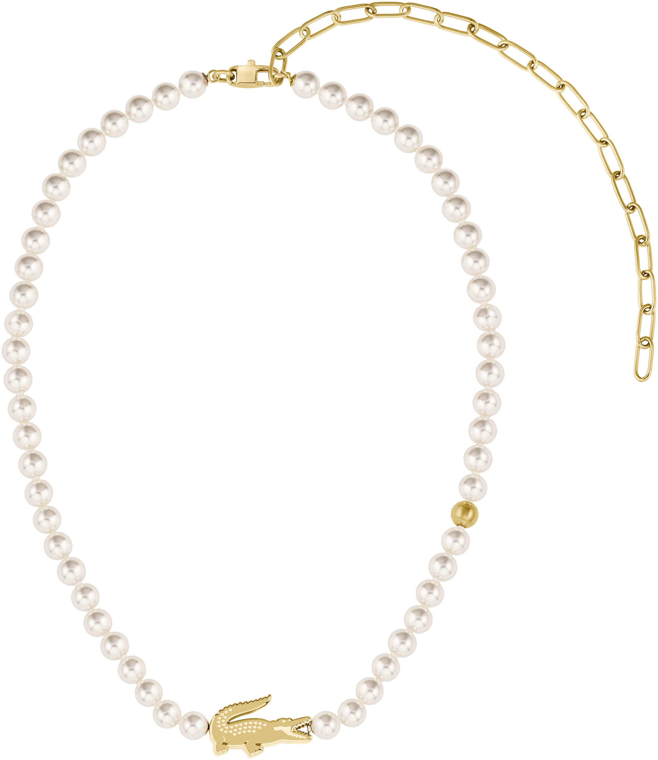 Lacoste Perlenkette »MATCHPOINT, 2040429«, mit Perle (imitiert)