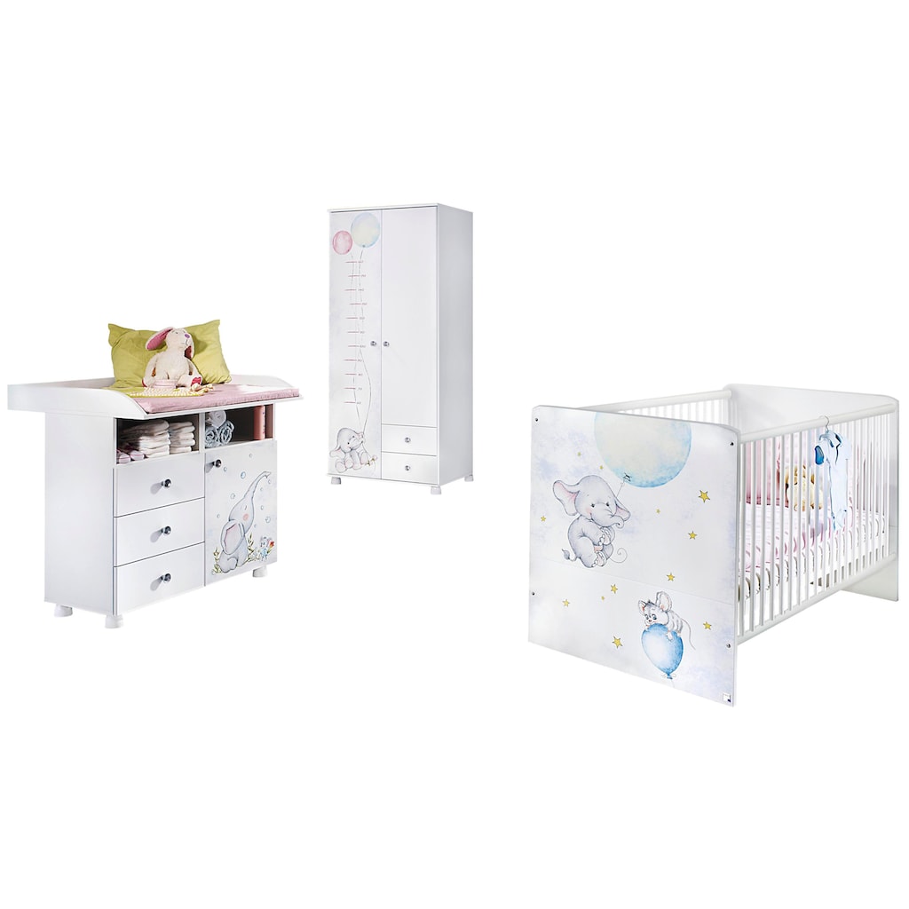 rauch Babyzimmer-Komplettset »Vancouver«, (Set, 3 St.)