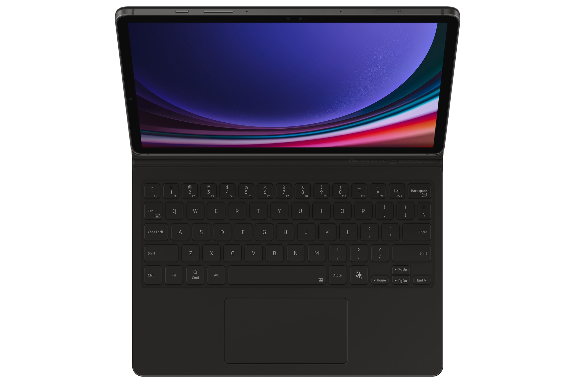 Samsung Tablet-Hülle »Book Cover Keyboard für Galaxy Tab S9 | S9 FE | S10 FE«, Tastatur Cover, Schutzhülle, Tablethülle, Case, Schutzcase, stoßfest