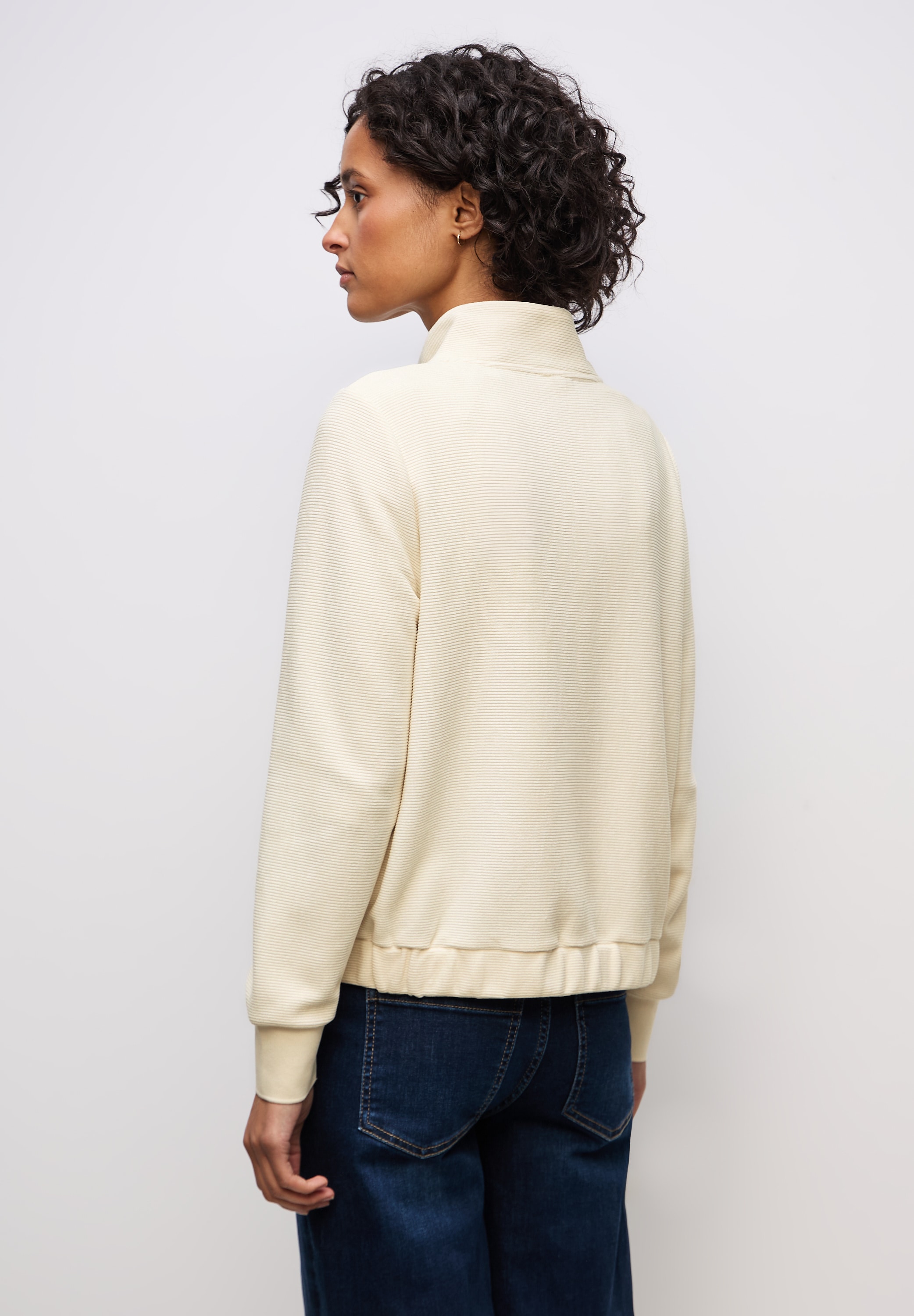 STREET ONE Kurzjacke ohne Kapuze mit Turtleneck