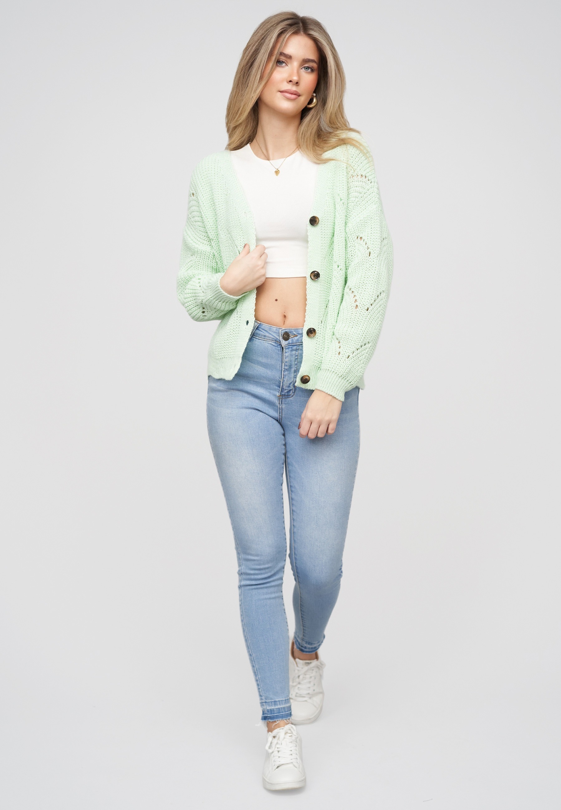 CLOUD 5IVE Cardigan »CLOUD 5IVE Knit Cardigan with buttons« 1