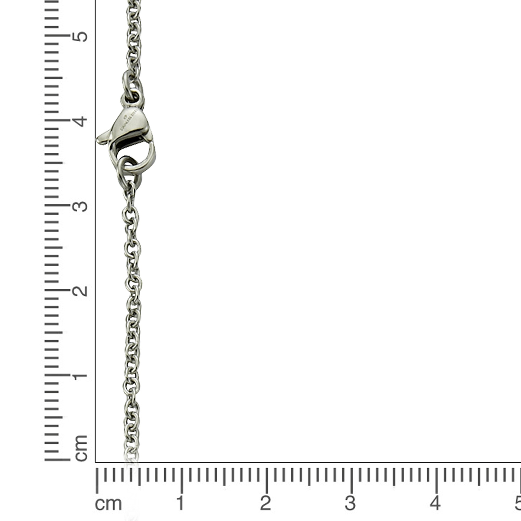 Zeeme Collierkettchen »Edelstahl Ankerkette 2mm breit«