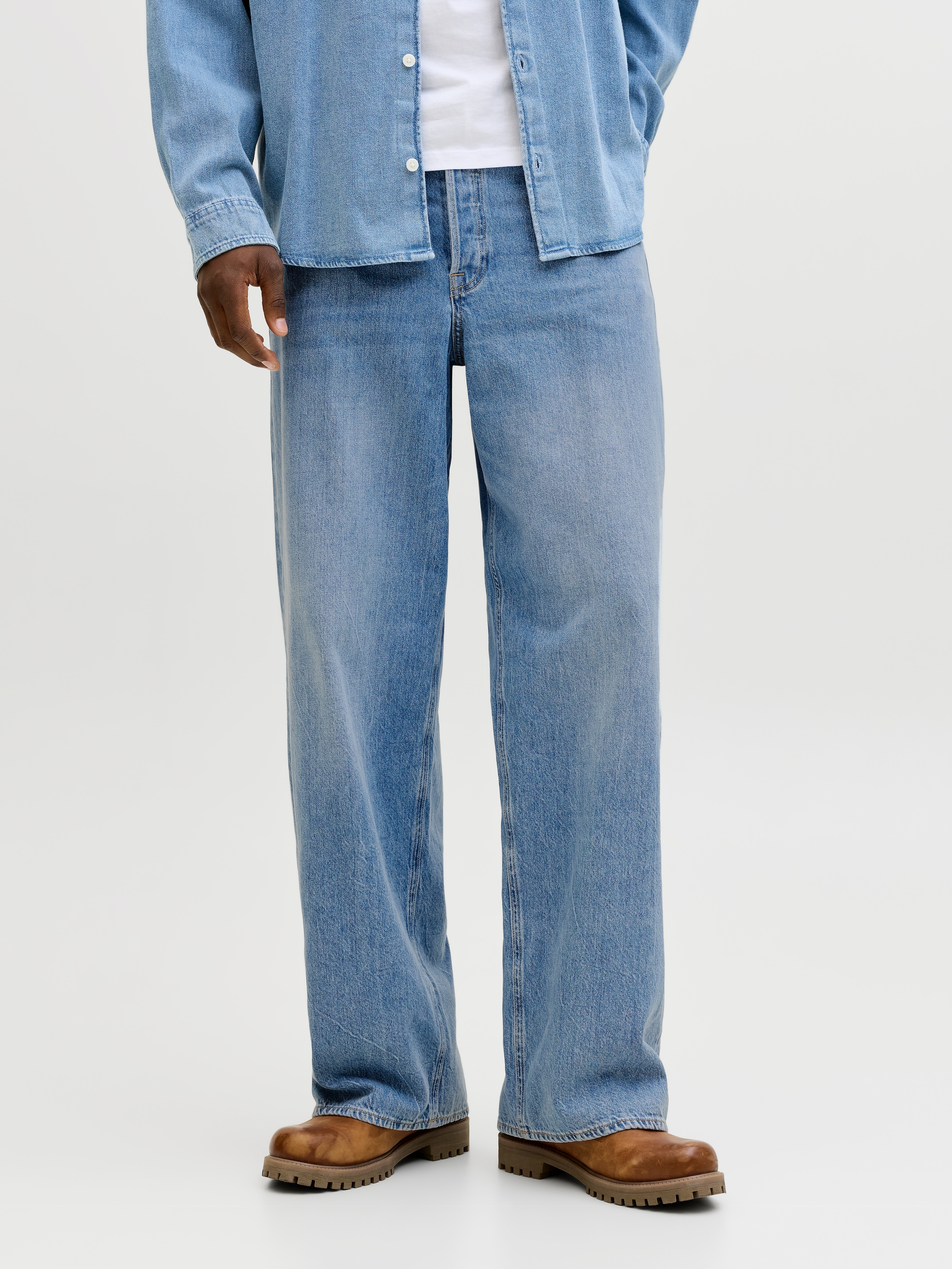Jack & Jones Relax-fit-Jeans "JJIDAVE JJORIGINAL SQ 081 SN"