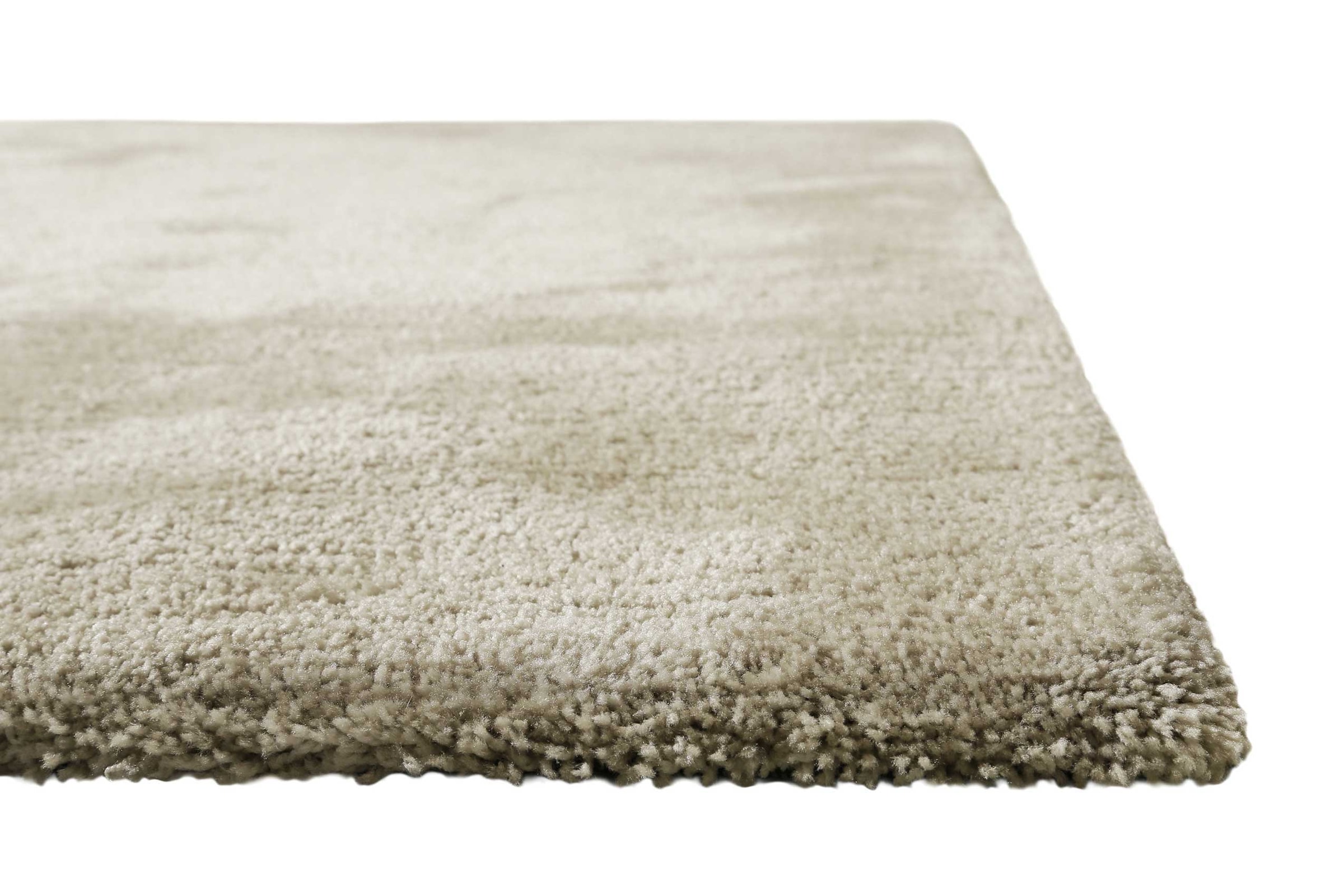 Homie Living Teppich »Pisa«, rund, 25 mm Höhe, Hochflor, Microfaser, uni, weich, Shaggy, Wohnzimmer, Schlafzimmer