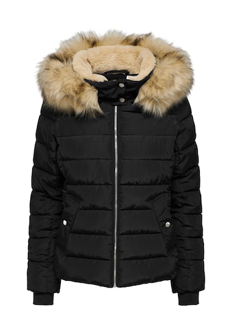 ONLY Steppjacke »ONLNEWCAMILLA FUR HOOD JAC...