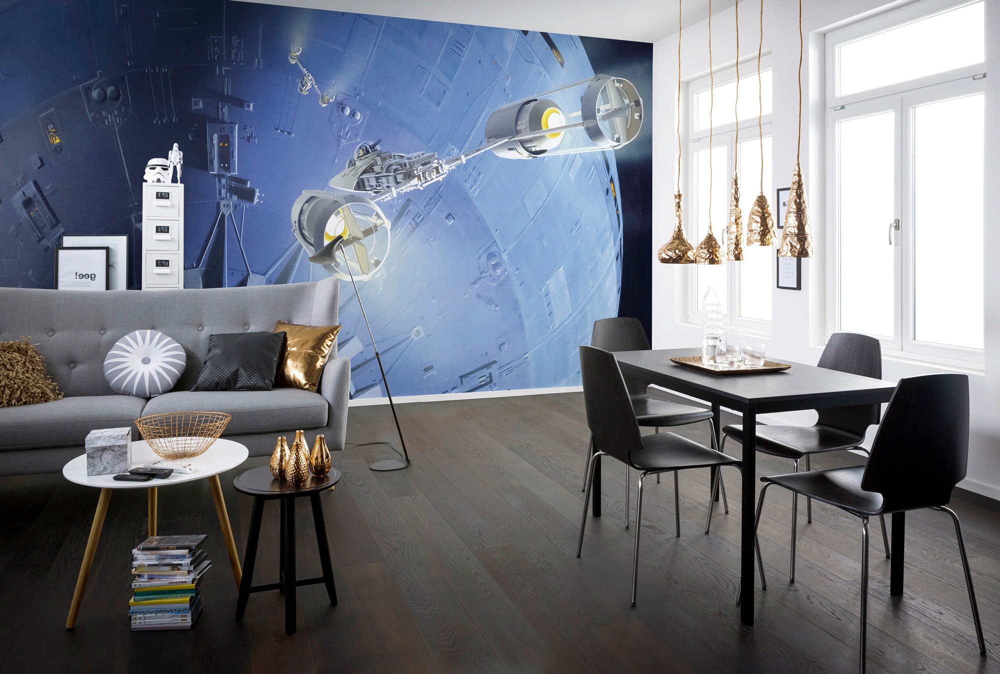 Komar Vliestapete bedruckt glatt Kinderzimmer