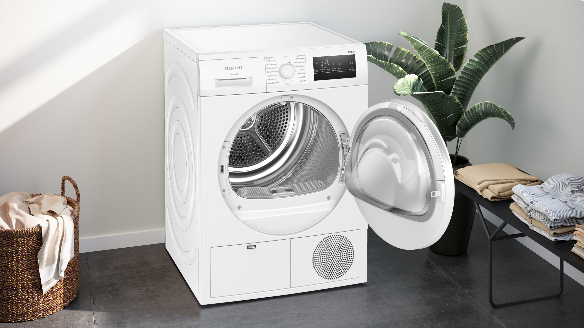 SIEMENS Wärmepumpentrockner "WT43H004" iQ300 günstig online kaufen