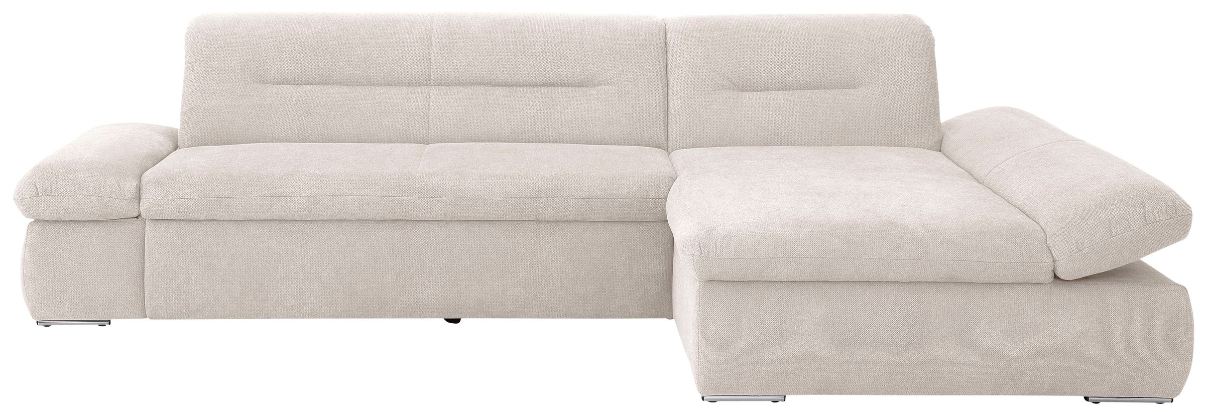 INOSIGN Ecksofa »Avesa L-Form«, Wahlweise mit Armteilvertsellung und Bettfunktion, B/T/H: 300/172/80cm