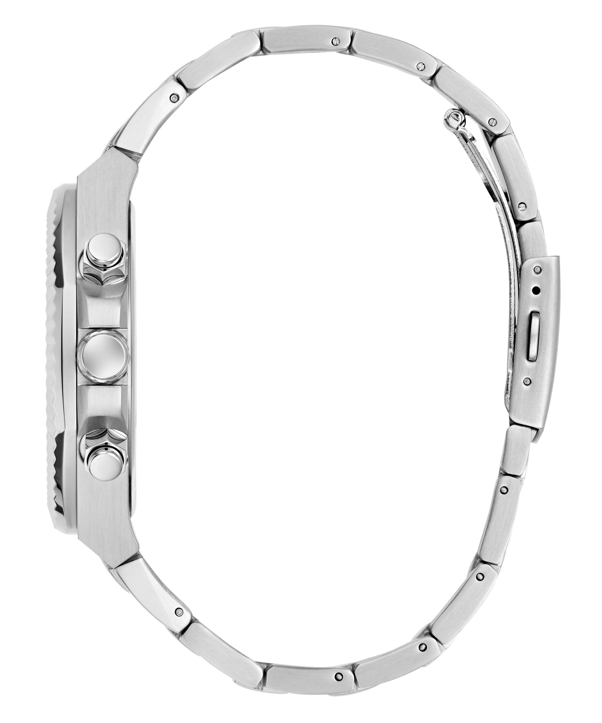 Guess Quarzuhr »GUESS-EQUITY« Armbanduhr, Herrenuhr, Edelstahlarmband, analog, Wochentag, Tag