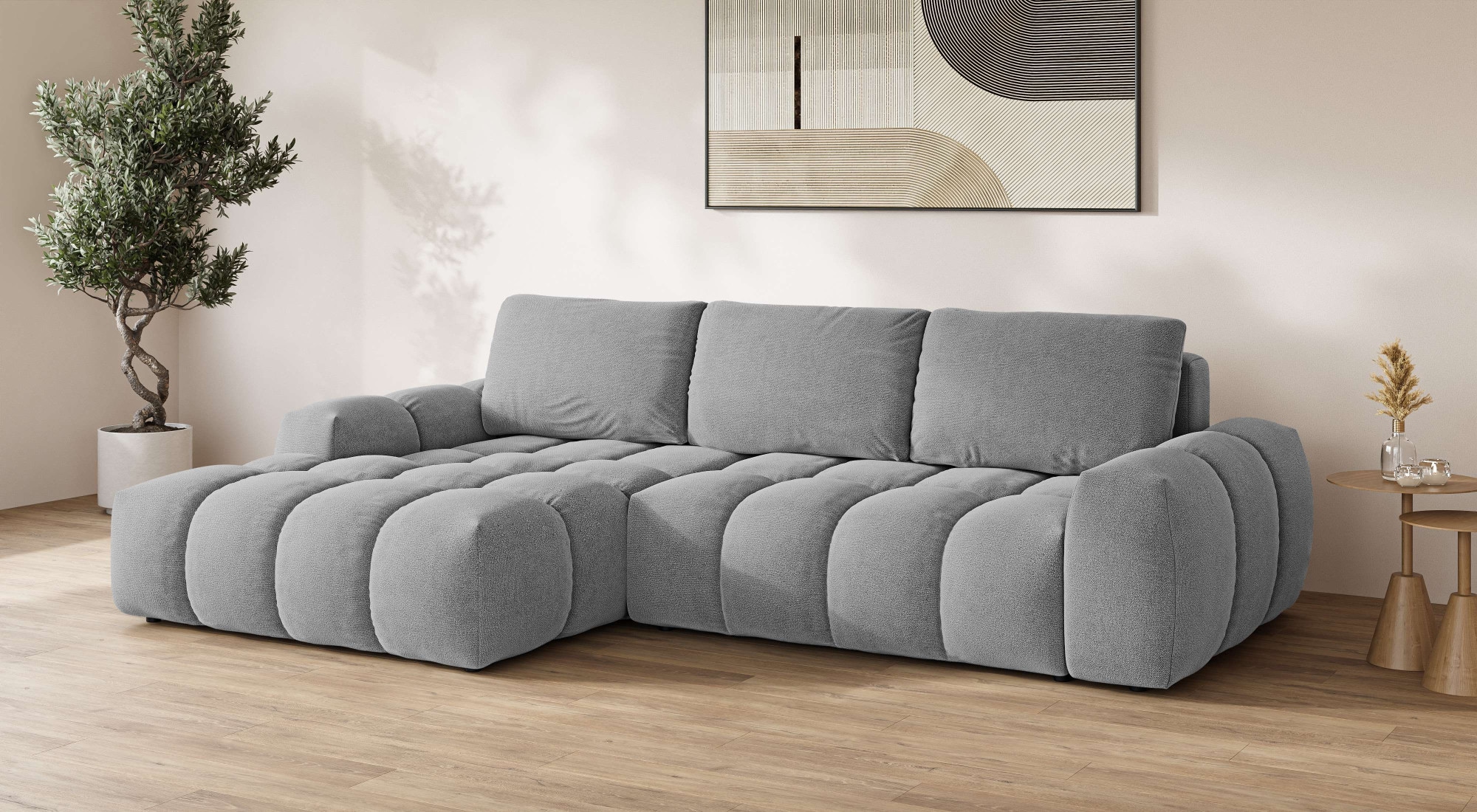 INOSIGN Ecksofa "AZITA klein optionale Schlafsofa mit Bettkasten, B/T/H: 27 günstig online kaufen