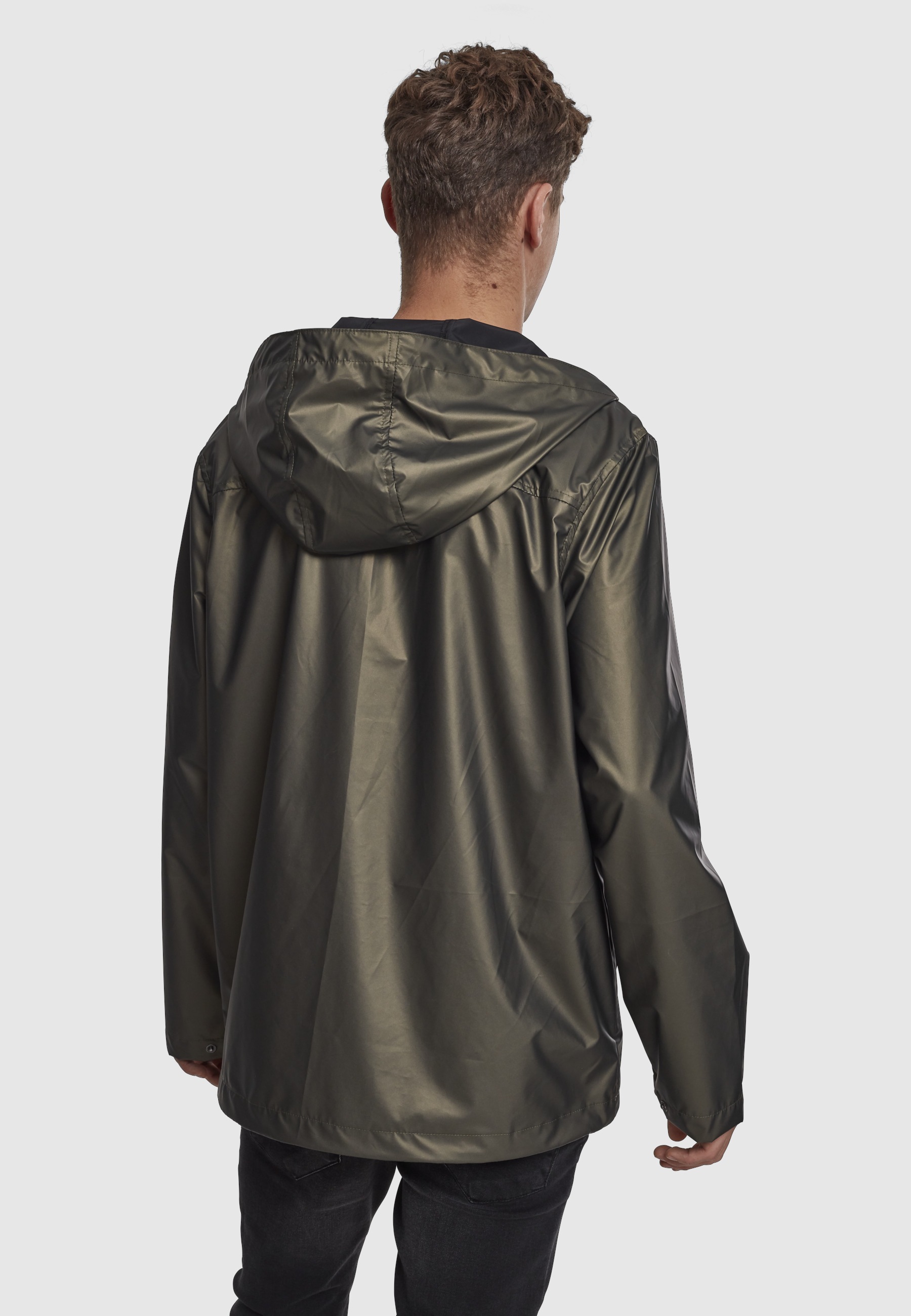 URBAN CLASSICS Langmantel »Urban Classics Herren Light Pull Over Jacket«