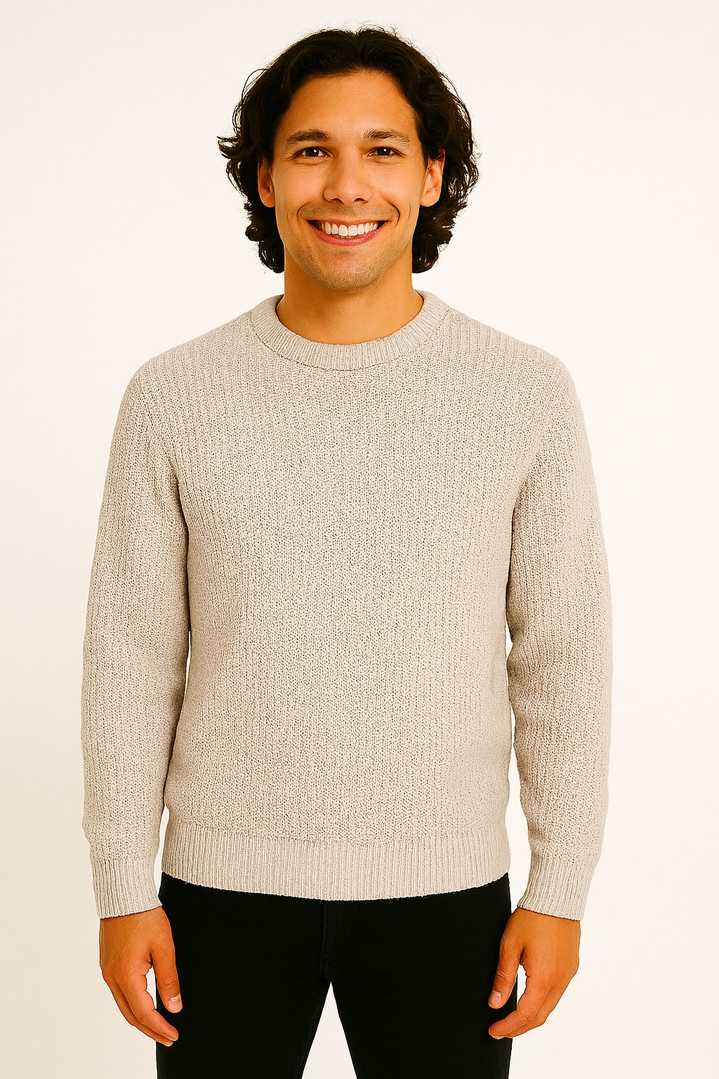 ONLY & SONS Strickpullover "ONSROLF RLX CREW NECK KNIT - OTL" günstig online kaufen