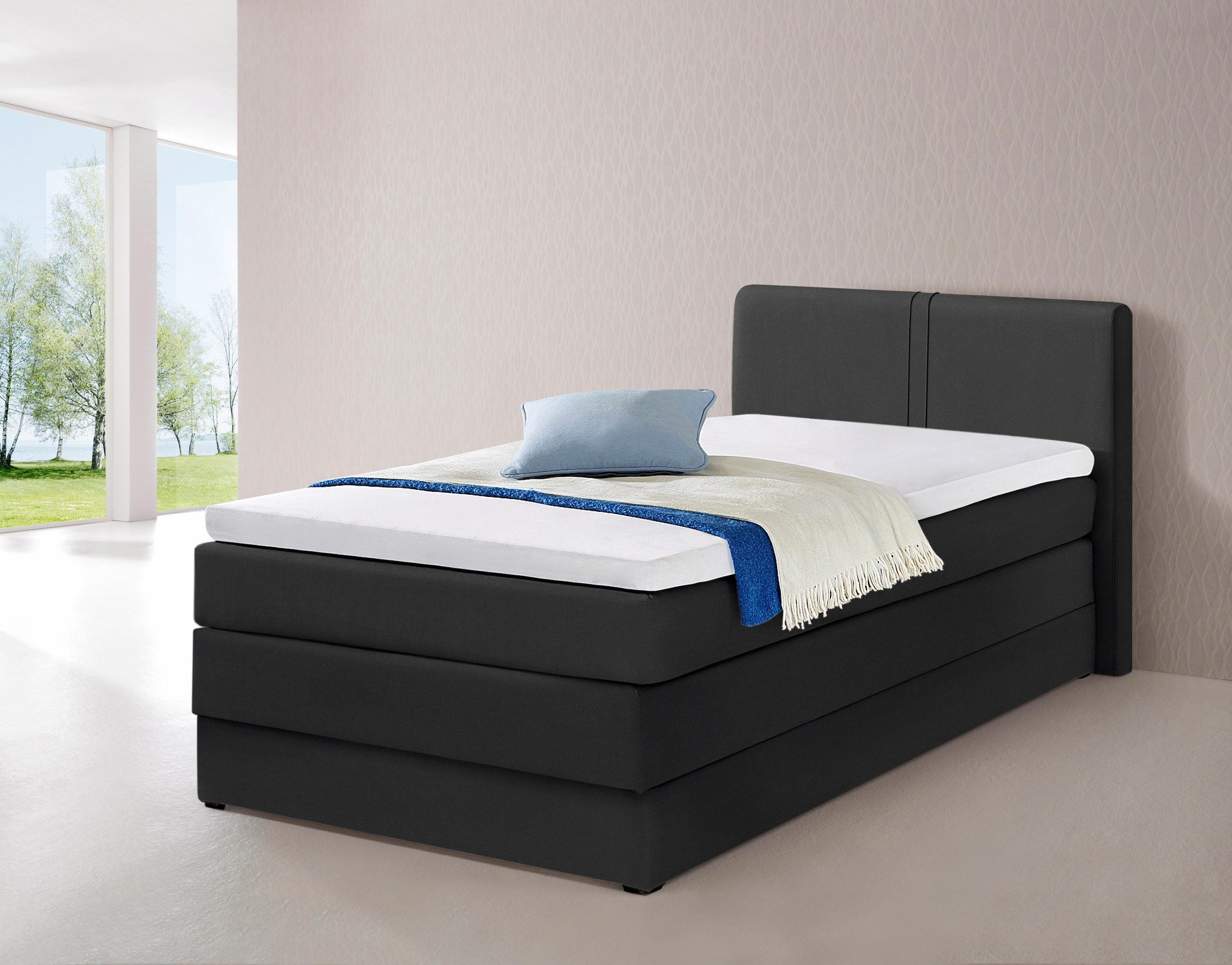hapo Boxspringbett, mit Bettkasten