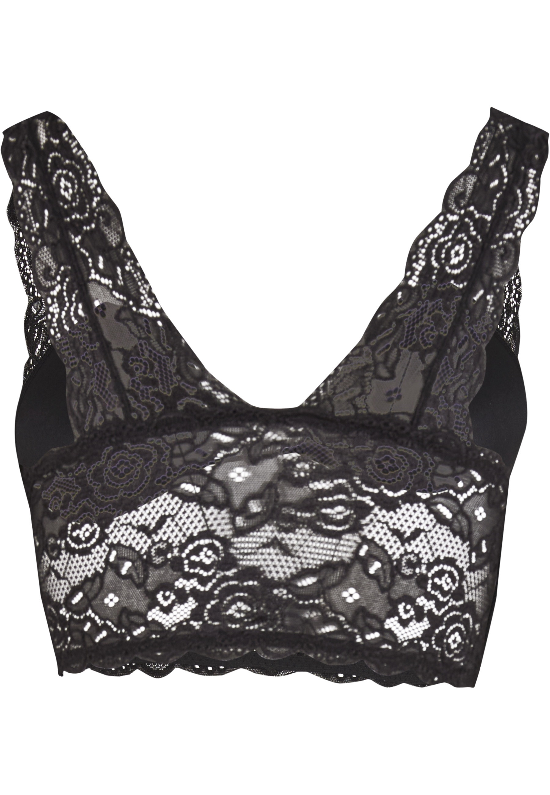 URBAN CLASSICS Sport-BH "Urban Classics Ladies Allover Lace Bra Padded" günstig online kaufen