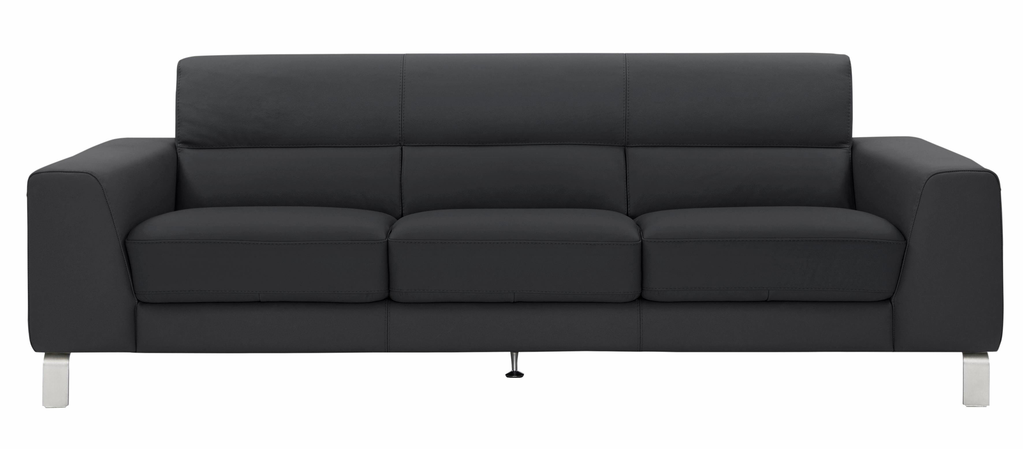 Thumbnail - CALIA ITALIA 3-Sitzer "Simon, toller Sitzkomfort, italienisches Designsofa" in zwei Lederqualitäten